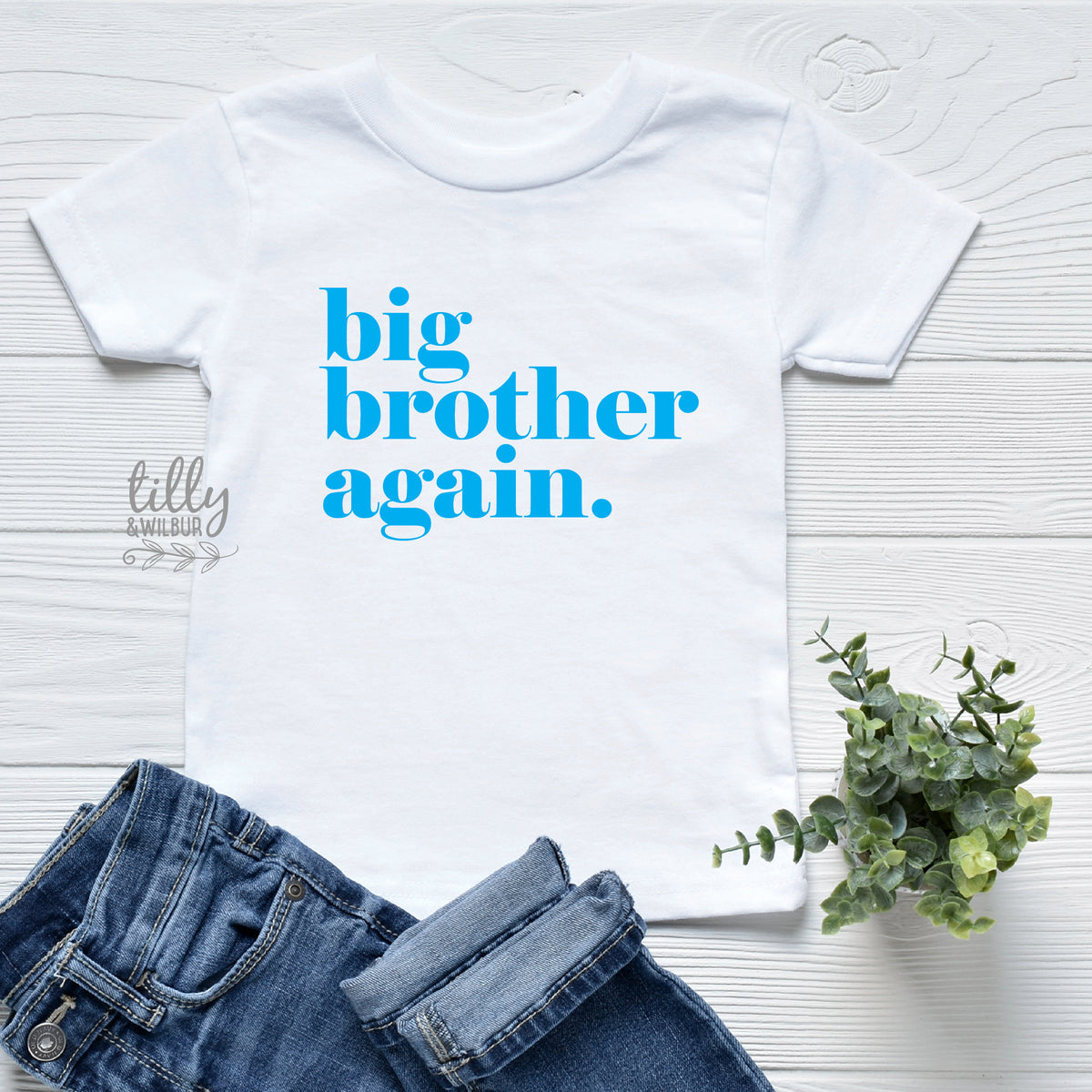 Big Brother Again T-Shirt, Promoted To Big Brother T-Shirt For Boys, Big Brother Tee, I'm Going To Be A Big Brother, Pregnancy Announcement