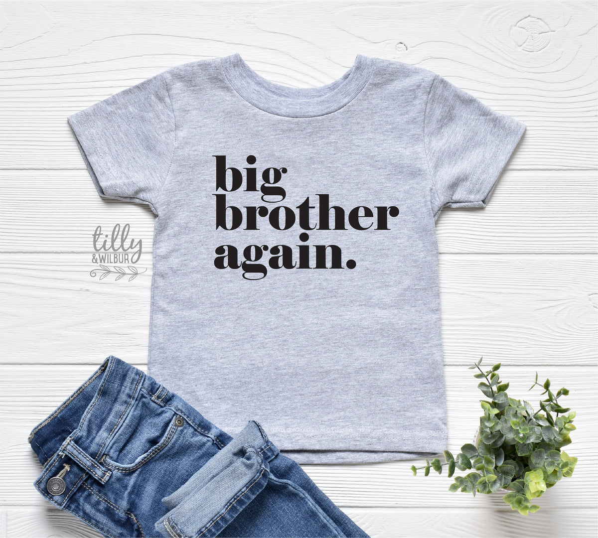 Big Brother Again T-Shirt, Promoted To Big Brother T-Shirt For Boys, Big Brother Tee, I'm Going To Be A Big Brother, Pregnancy Announcement