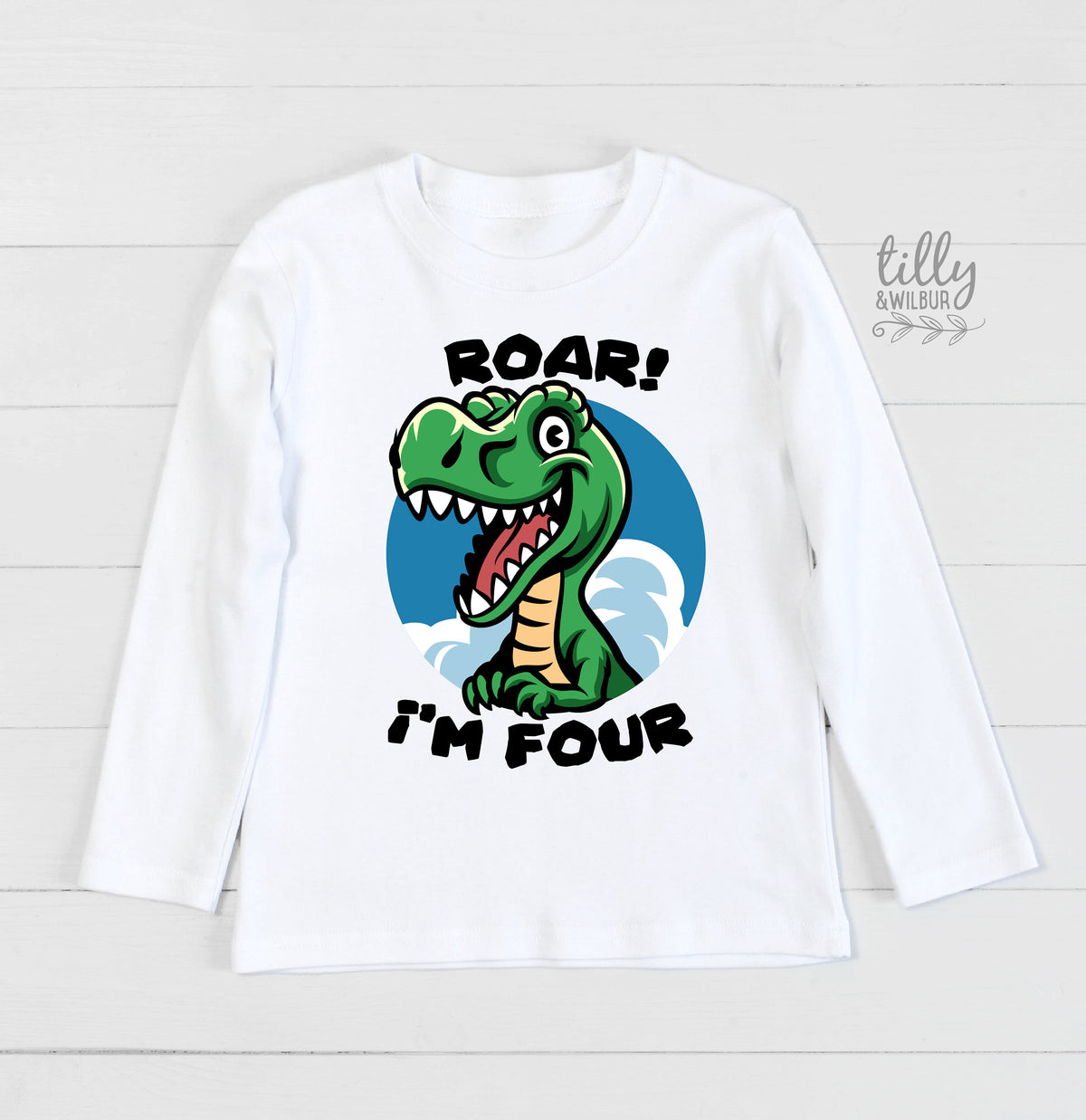 Roar I'm 4, Roar I'm Four, 4th Birthday Boy, 4th Birthday T-Shirt , Dinosaur Birthday Shirt, T-Rex Shirt, Dinosaur Birthday, T-Rex Birthday