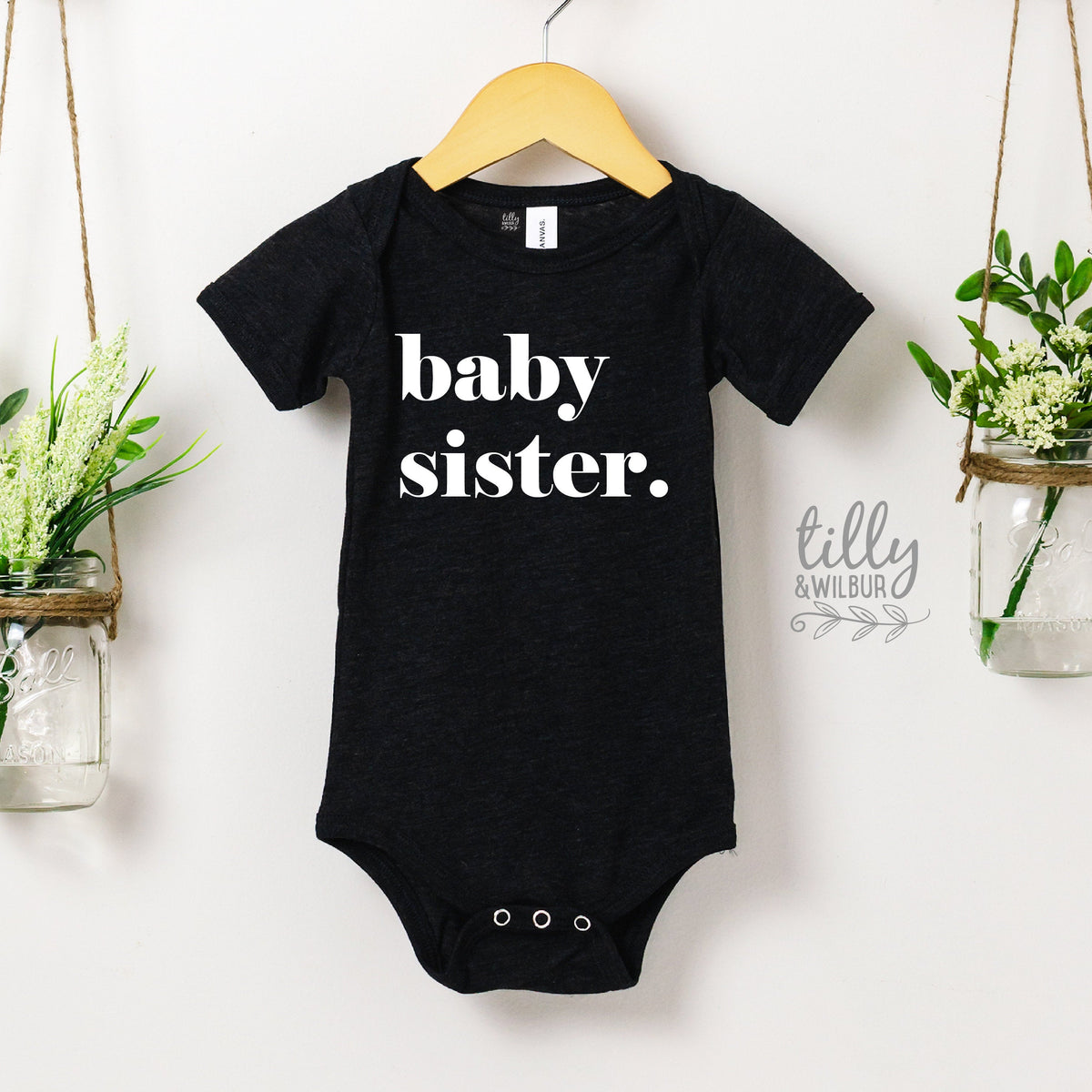 baby sister. bodysuit, Sister Announcement, Baby Sister Gift, Pregnancy Announcement, I'm Getting A Little Sister Shirt, Baby Sister Reveal