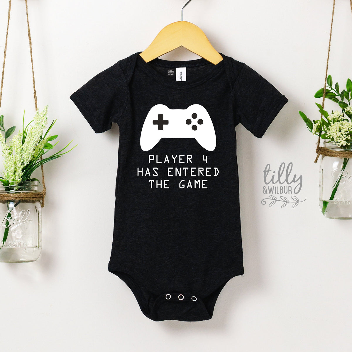 Player 4 Has Entered The Game, Player 1 Player 2, Father Son Matching Shirts, Matching Dad Baby, Gamers Father's Day Gift, Gamer Gift, Xbox