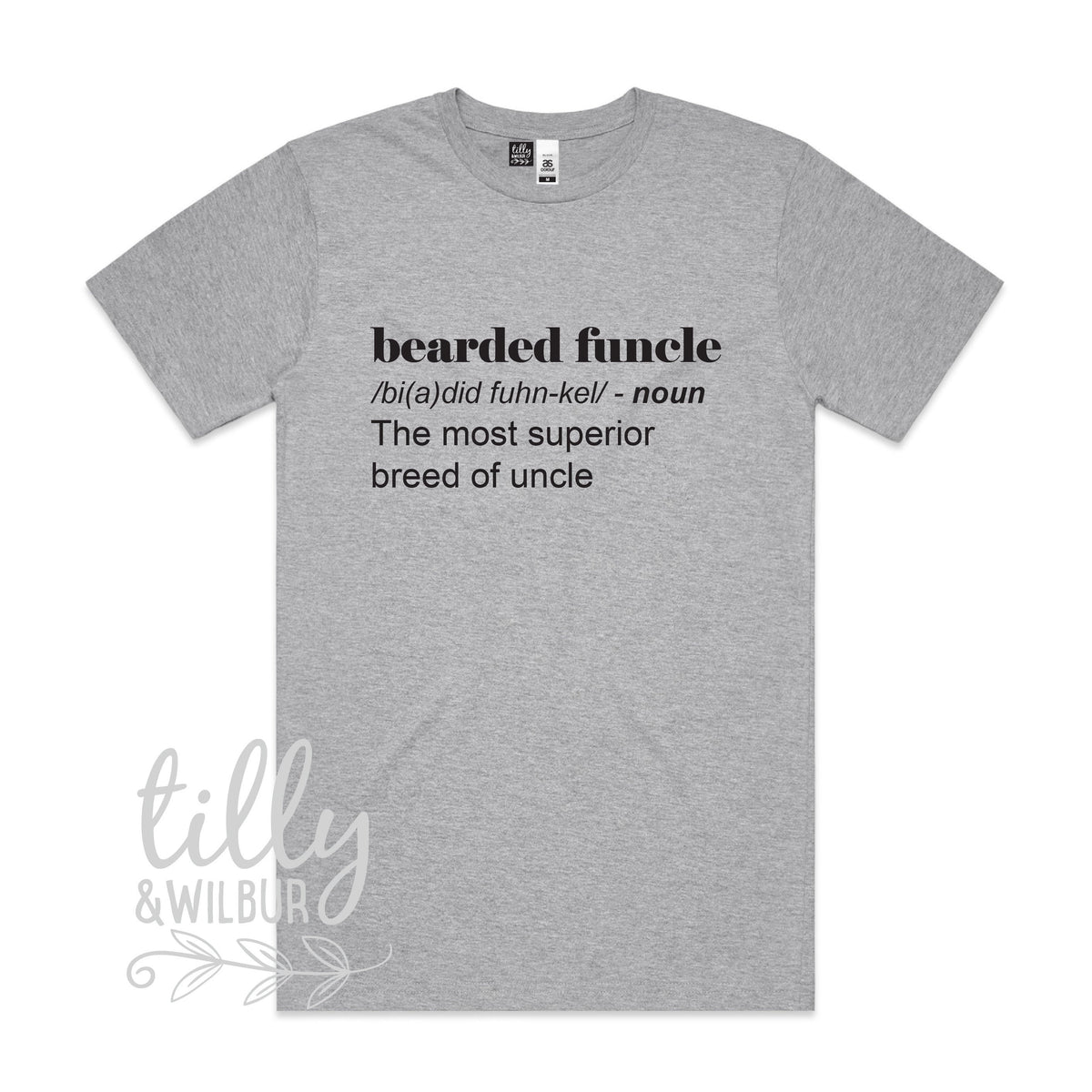 Bearded Uncle T-Shirt, The Most Superior Breed Of Uncle, Just Like A Normal Uncle Only Way Cooler T-Shirt, Funny Uncle Gift, Uncle Christmas