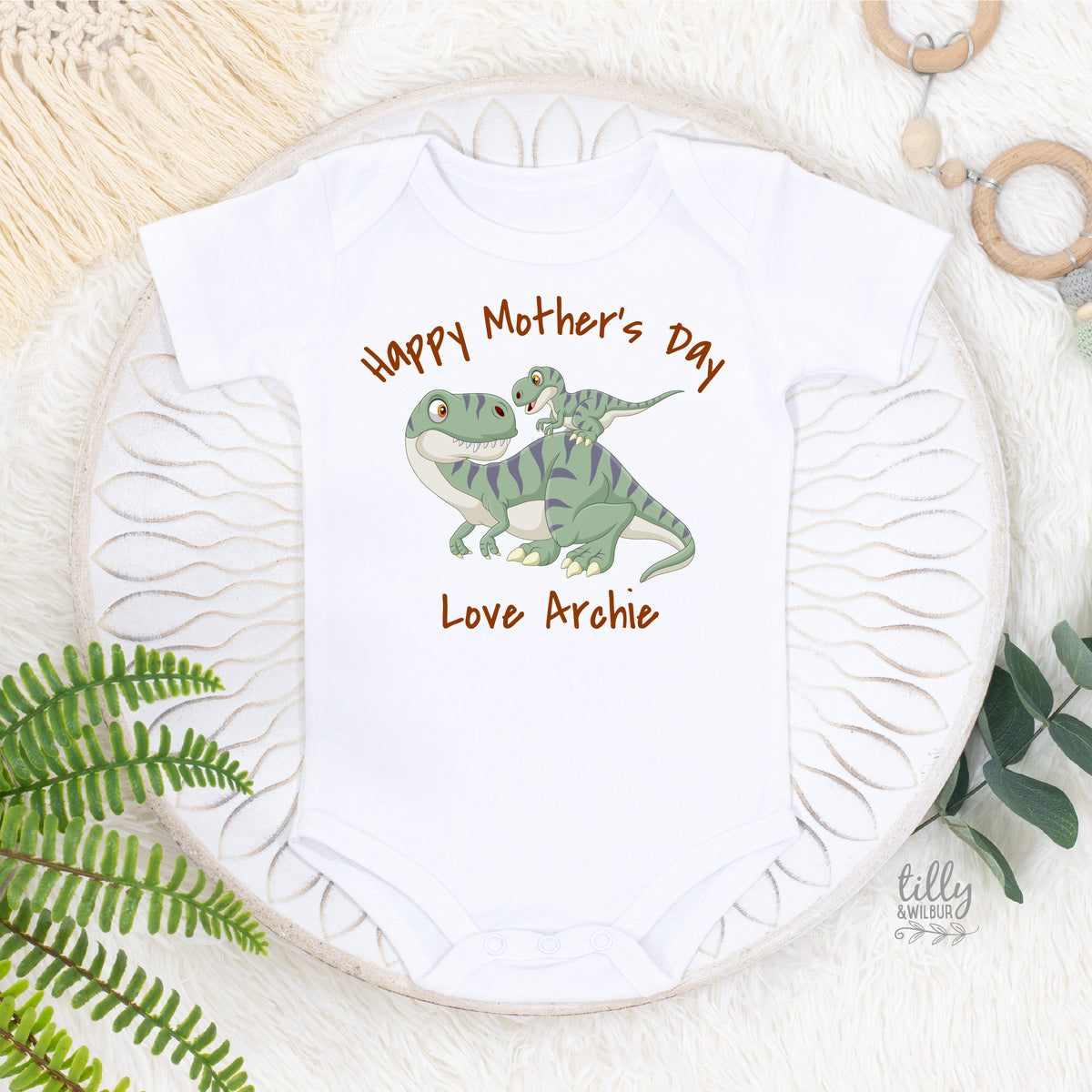 Mother's Day Onesies®, Happy Mother's Day Onesies®, Personalised Mother's Day Onesies®, 1st Mother's Day Baby Bodysuit, Mummy I Love You