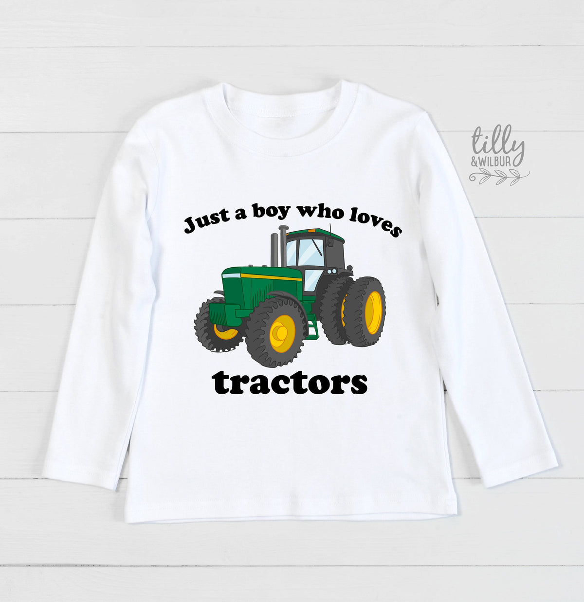 Just a Boy Who Loves Tractors T-Shirt, Tractor T-Shirt, I Love Tractors T-Shirt, Farm Life, Tractor Lover Gift, Tractor Shirt, Farmer Shirt