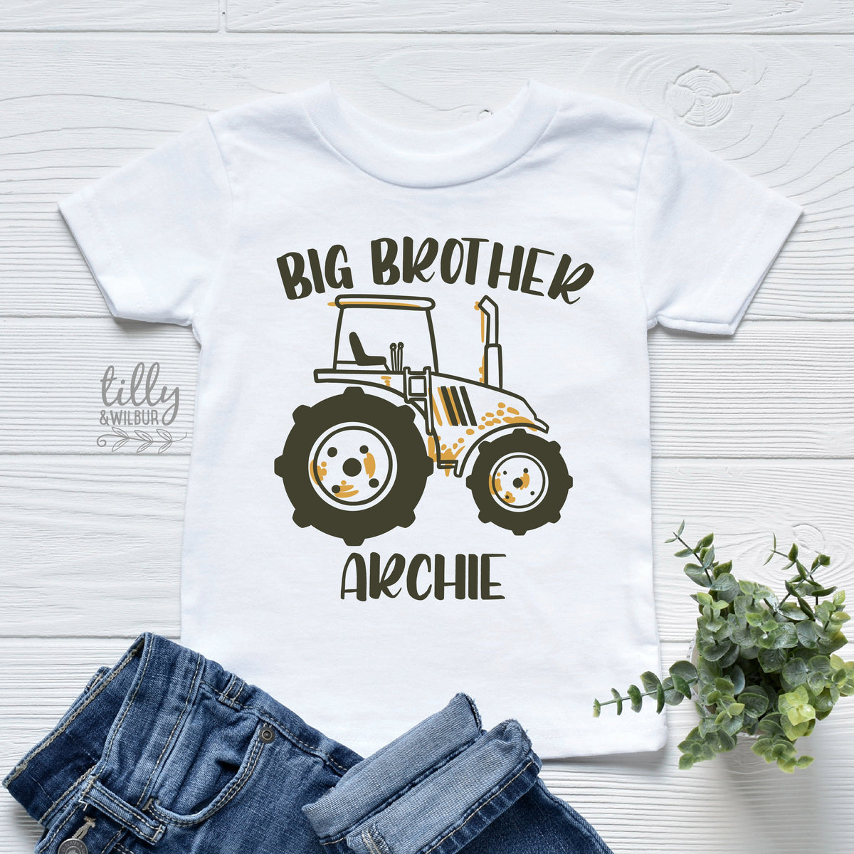 Promoted To Big Brother T-Shirt For Boys, Personalised Name, Big Brother Shirt, I'm Going To Be A Big Brother, Pregnancy Announcement Shirt