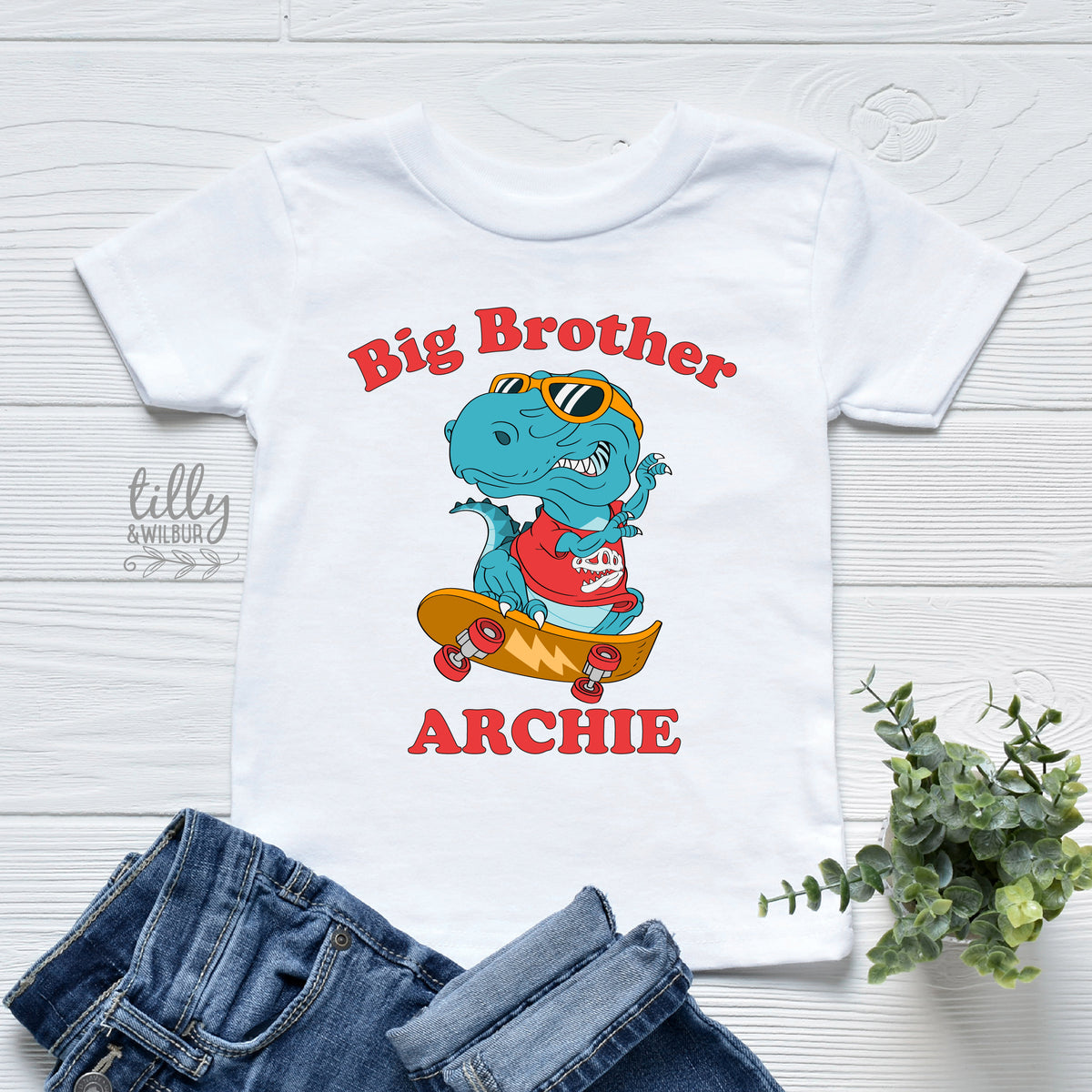 Promoted To Big Brother T-Shirt For Boys, Personalised Name, Big Brother Shirt, I'm Going To Be A Big Brother, Pregnancy Announcement Shirt