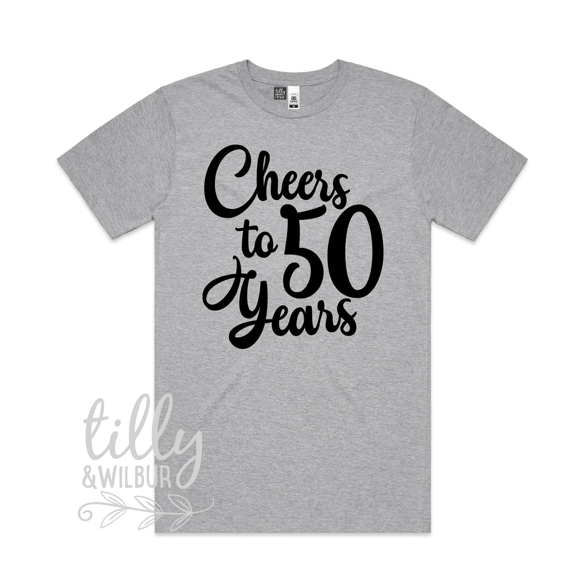 50th Birthday T-Shirt For Men, Cheers To 50 Years T-Shirt, Cheers And Beers To My 50 Years T-Shirt, Men's Birthday Gift, 50th Birthday Shirt