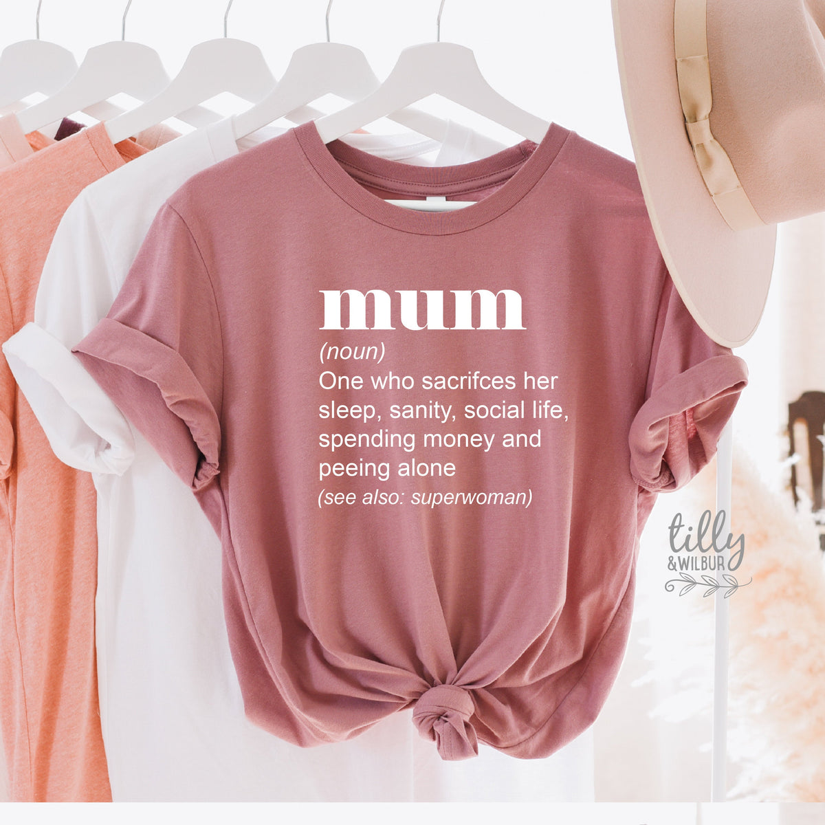 Mum Definition T-Shirt, Funny Mum T-Shirt, Motherhood Is A Walk In The Park T-Shirt, Funny Mum Tee, Mother's Day Gift, Funny Gift For Mum