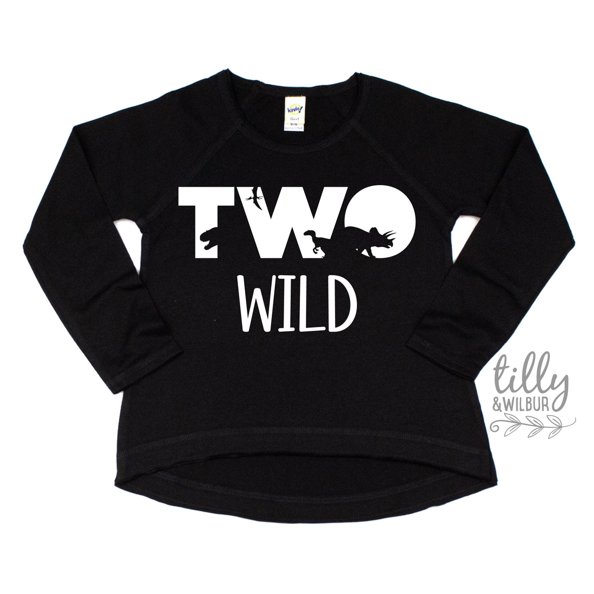 Two Wild Birthday T-Shirt, Two Wild Dinosaur T-Shirt, 2 Year Old Boy, Second Birthday Gift, 2nd Birthday Present, 2nd Birthday Outfit, Boy 2
