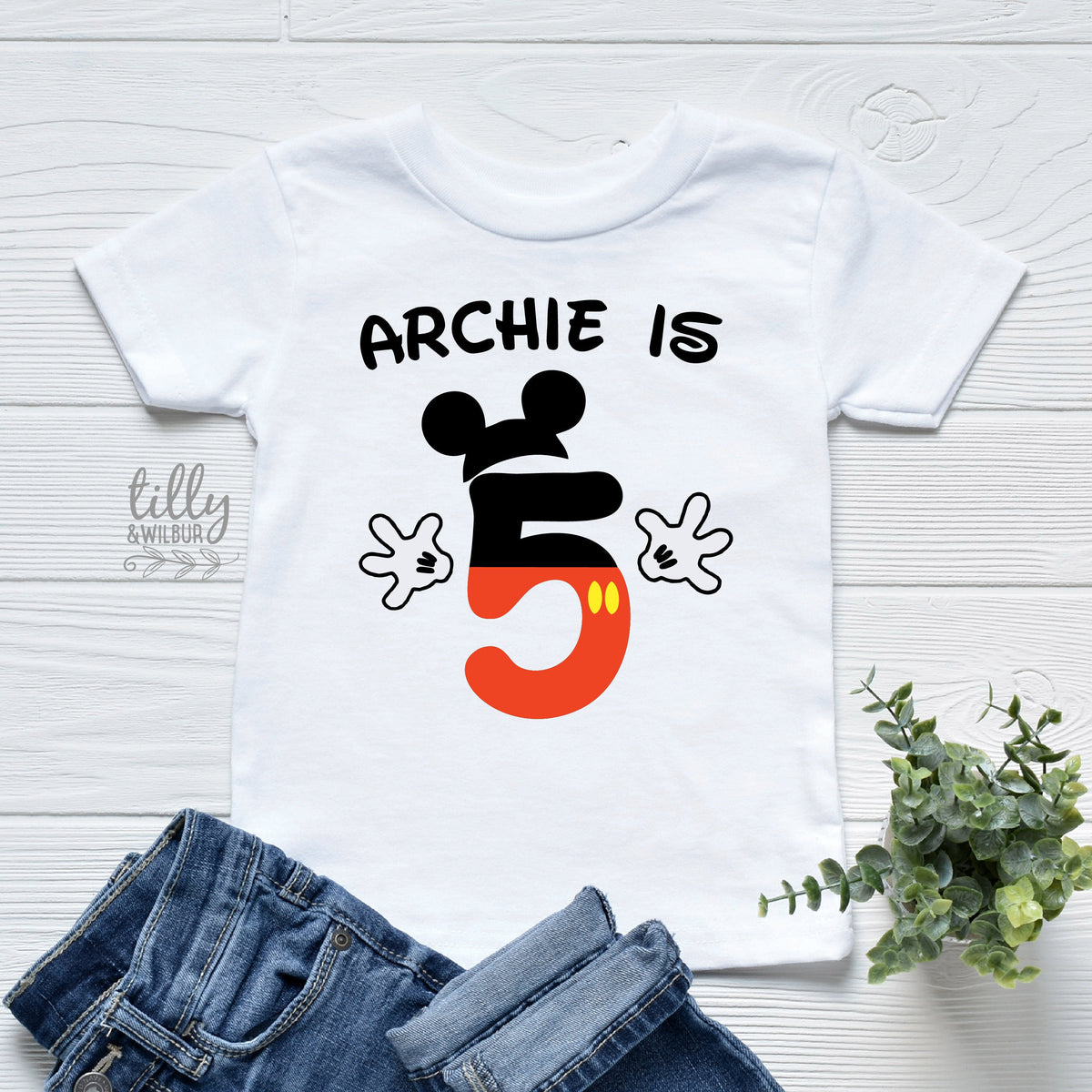 Personalised 5th Birthday T-Shirt, Five Birthday T-Shirt, Fifth Birthday Tee, Five Birthday Gift, Boys 5th Birthday, Boys Birthday T-Shirt