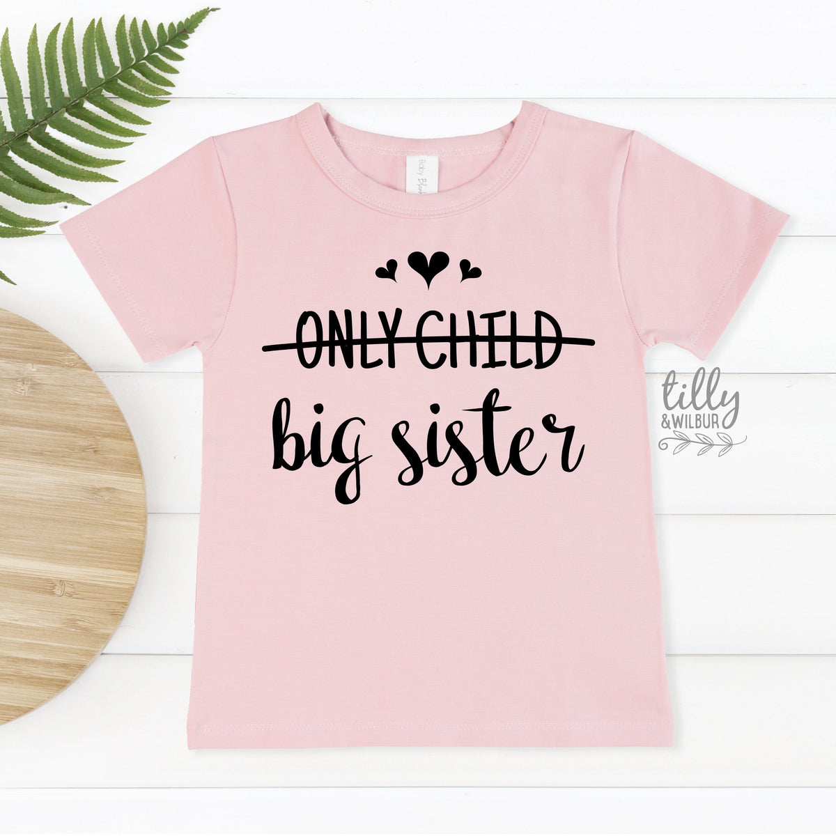 Only Child Big Sister T-Shirt, I'm Going To Be A Big Sister Shirt, Pregnancy Announcement T-Shirt, Big Sister Shirt, Sister Shirt, New Baby