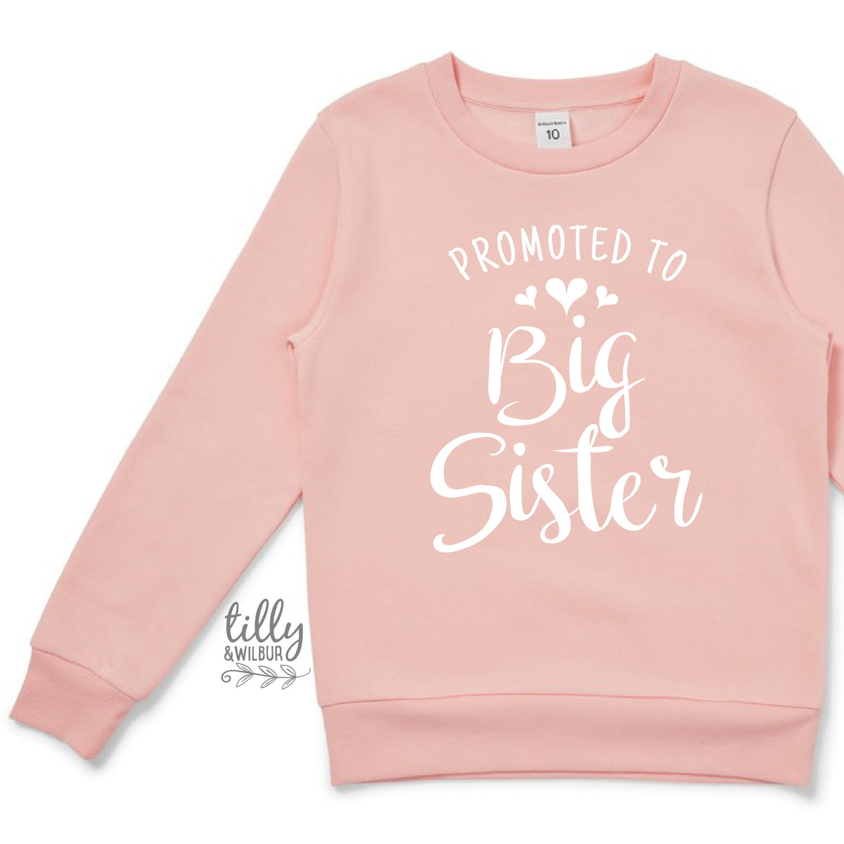 Promoted To Big Sister Sweatshirt, Big Sister Announcement Jumper, Big Sister Again, Pregnancy Announcement, I'm Going To Be A Big Sister