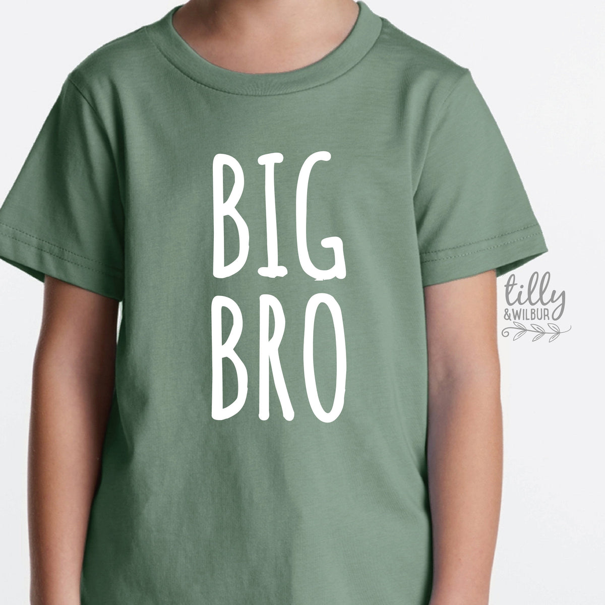 Big Bro T-Shirt, Big Brother T-Shirt, Matching Lil Bro Available, Big Bro Lil' Bro, Sibling Set, Brother Gift, Pregnancy Announcement Shirt