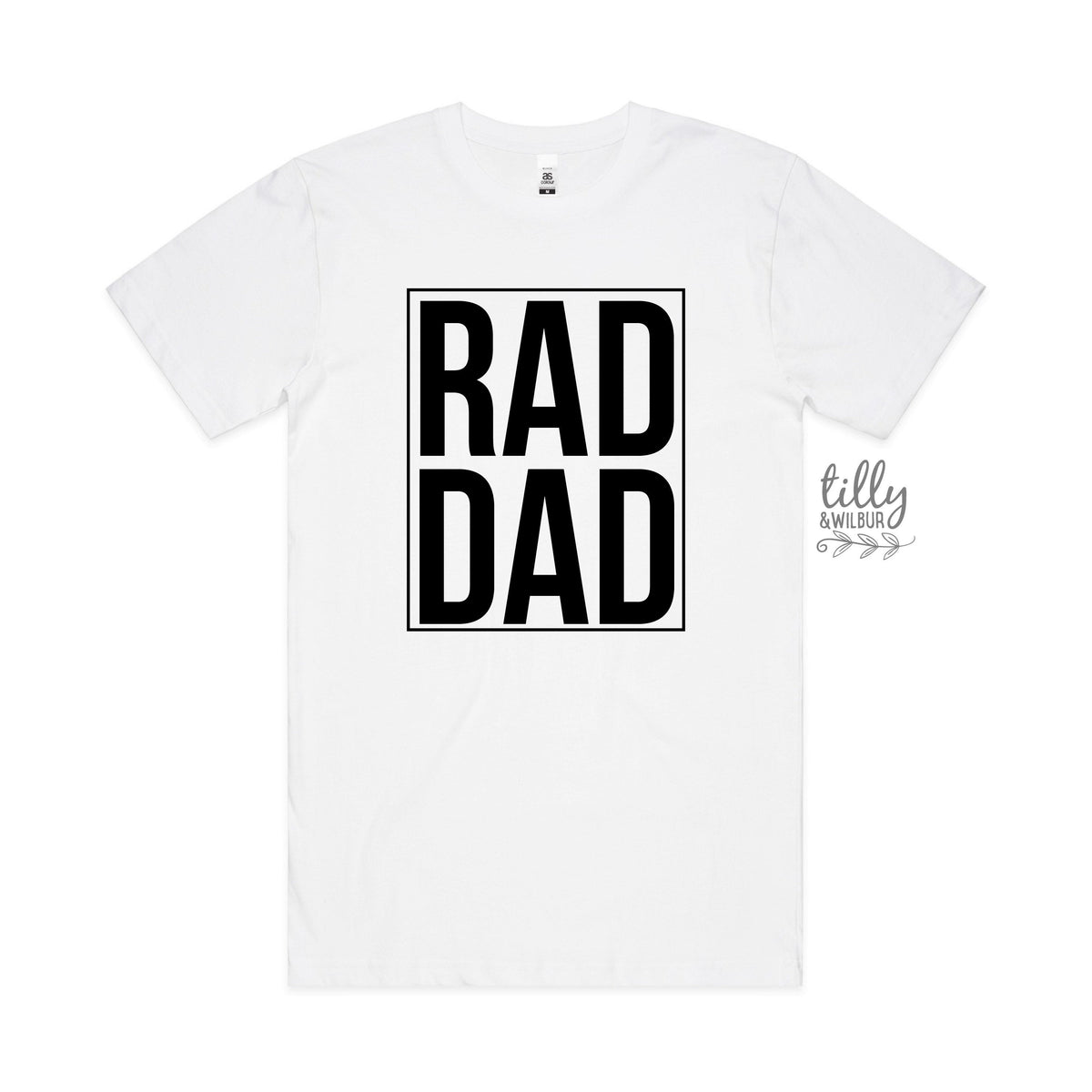Rad Dad T-Shirt, Father's Day T-Shirt, Father's Day Gift, Daddy T-Shirt, Pregnancy Announcement, New Dad T-Shirt, Newborn Gift, New Dad Gift