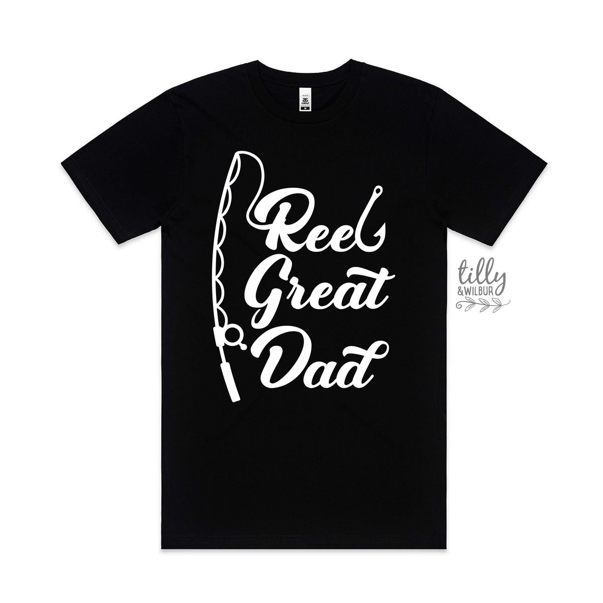 Reel Great Dad T-Shirt, Fishing T-Shirt, Fisherman T-Shirt, Father's Day Gift, Dad Gift, Dad Birthday, Christmas Gift, Funny Dad T-Shirt