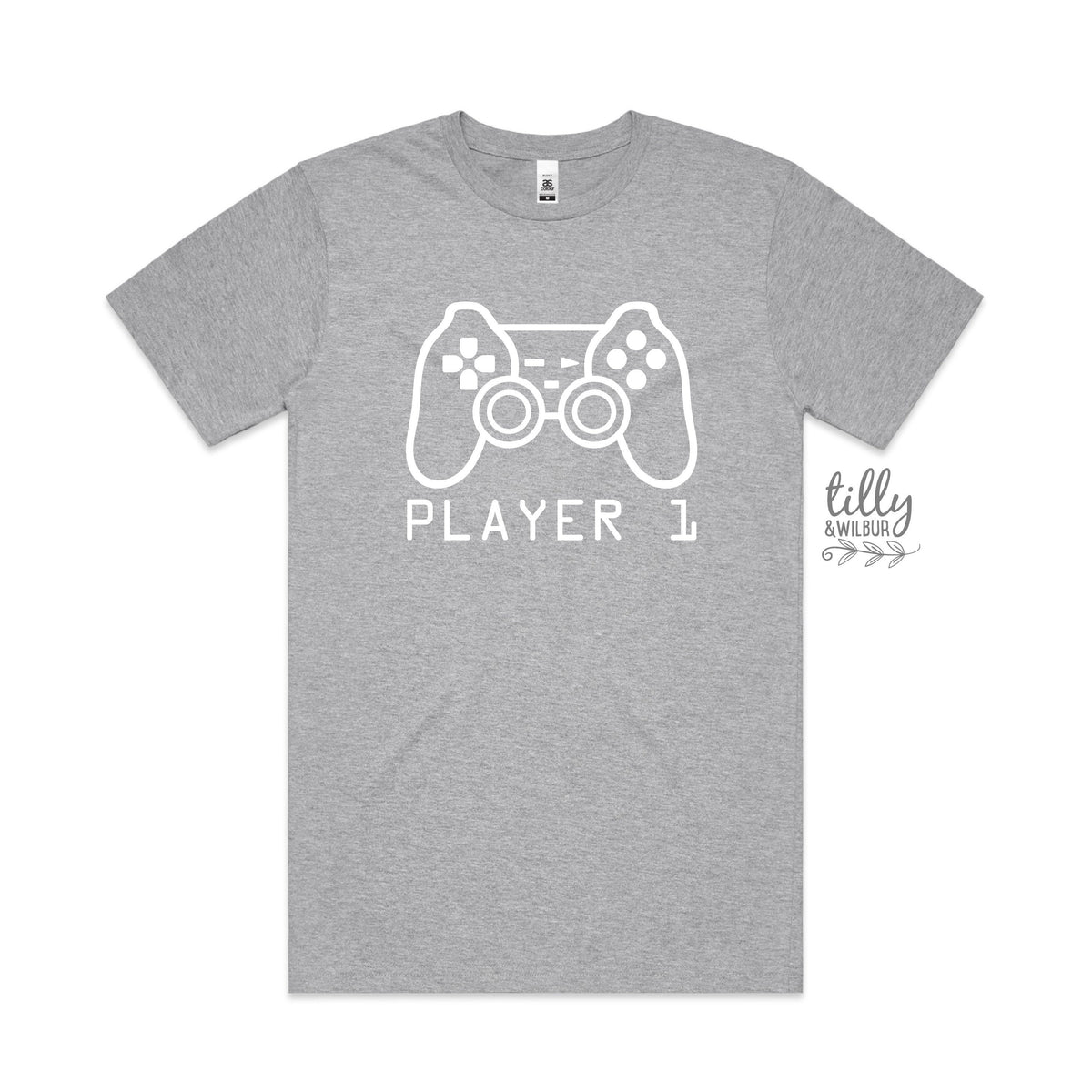 Player 1 T-Shirt, Part Of Player 1 Player 2 Set, Father Son Matching Shirts, Matching Dad Baby, Gaming, Father's Day Gift, Video Gift, Gamer