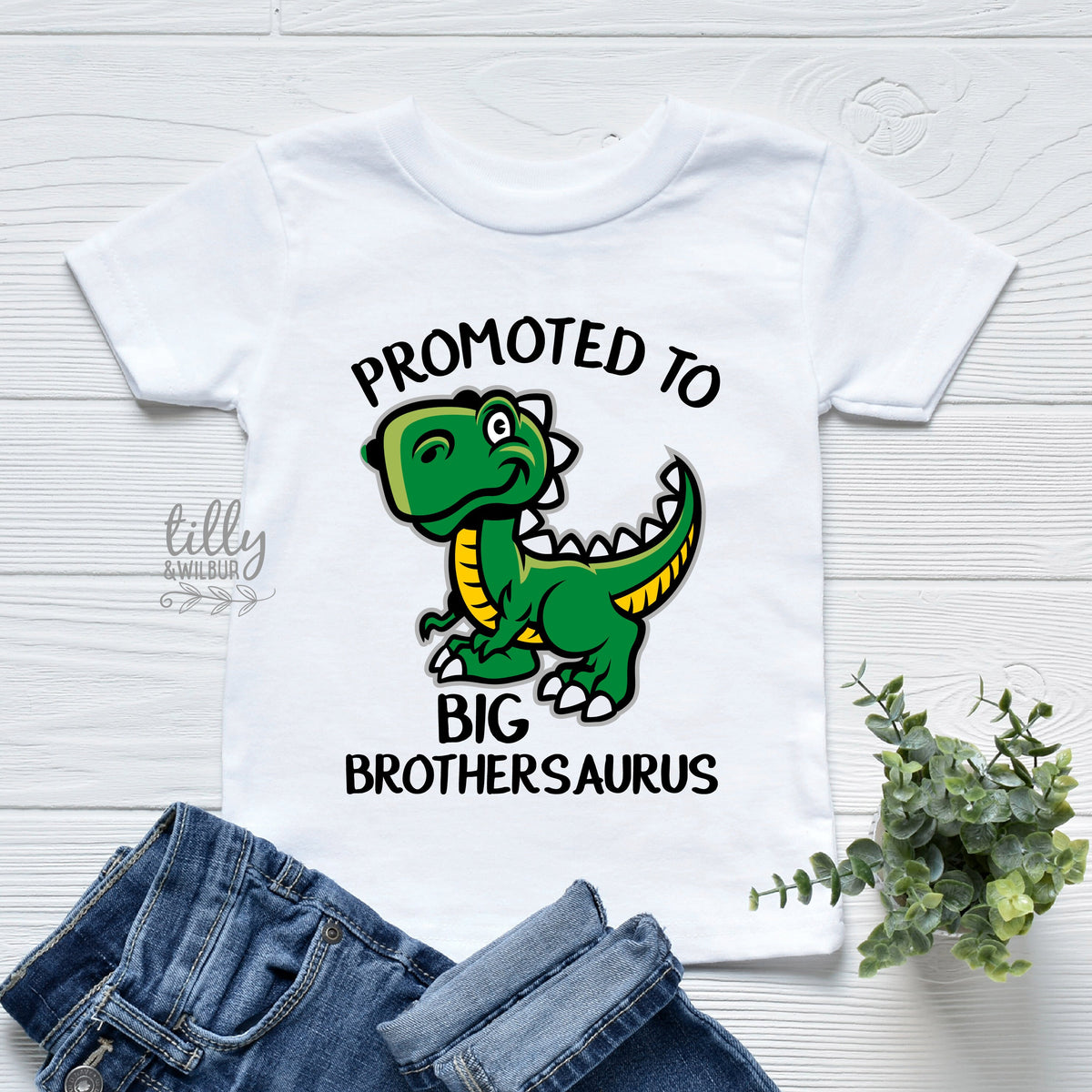 Big Brother T-Shirt, Promoted To Big Brother T-Shirt, Big Brothersaurus T-Shirt, Dinosaur T-Shirt, I'm Going To Be A Big Brother T-Shirt