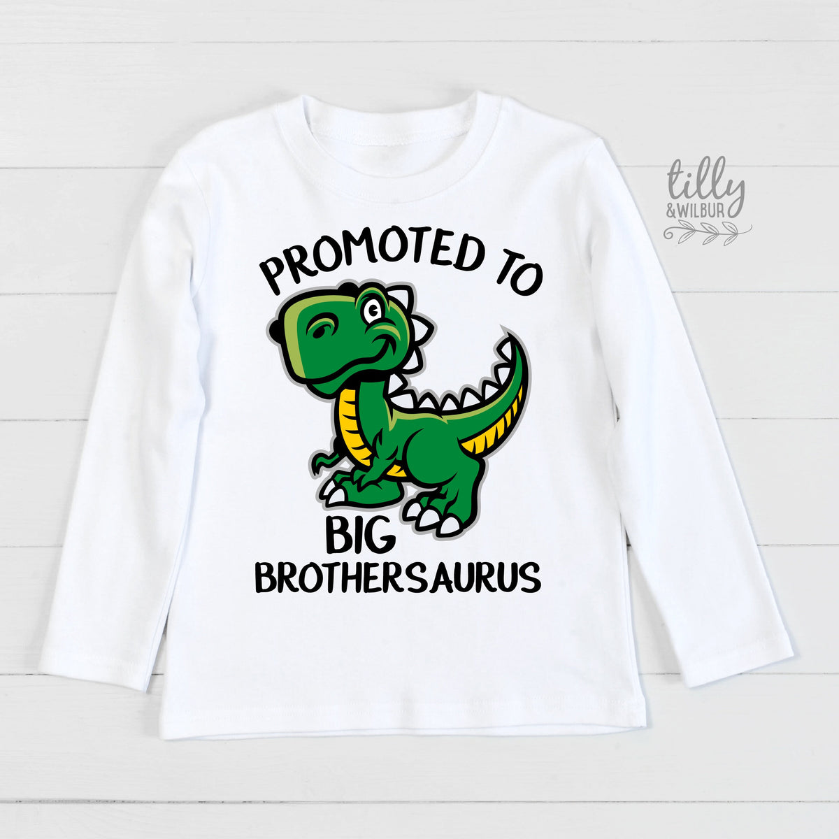 Big Brother T-Shirt, Promoted To Big Brother T-Shirt, Big Brothersaurus T-Shirt, Dinosaur T-Shirt, I'm Going To Be A Big Brother T-Shirt