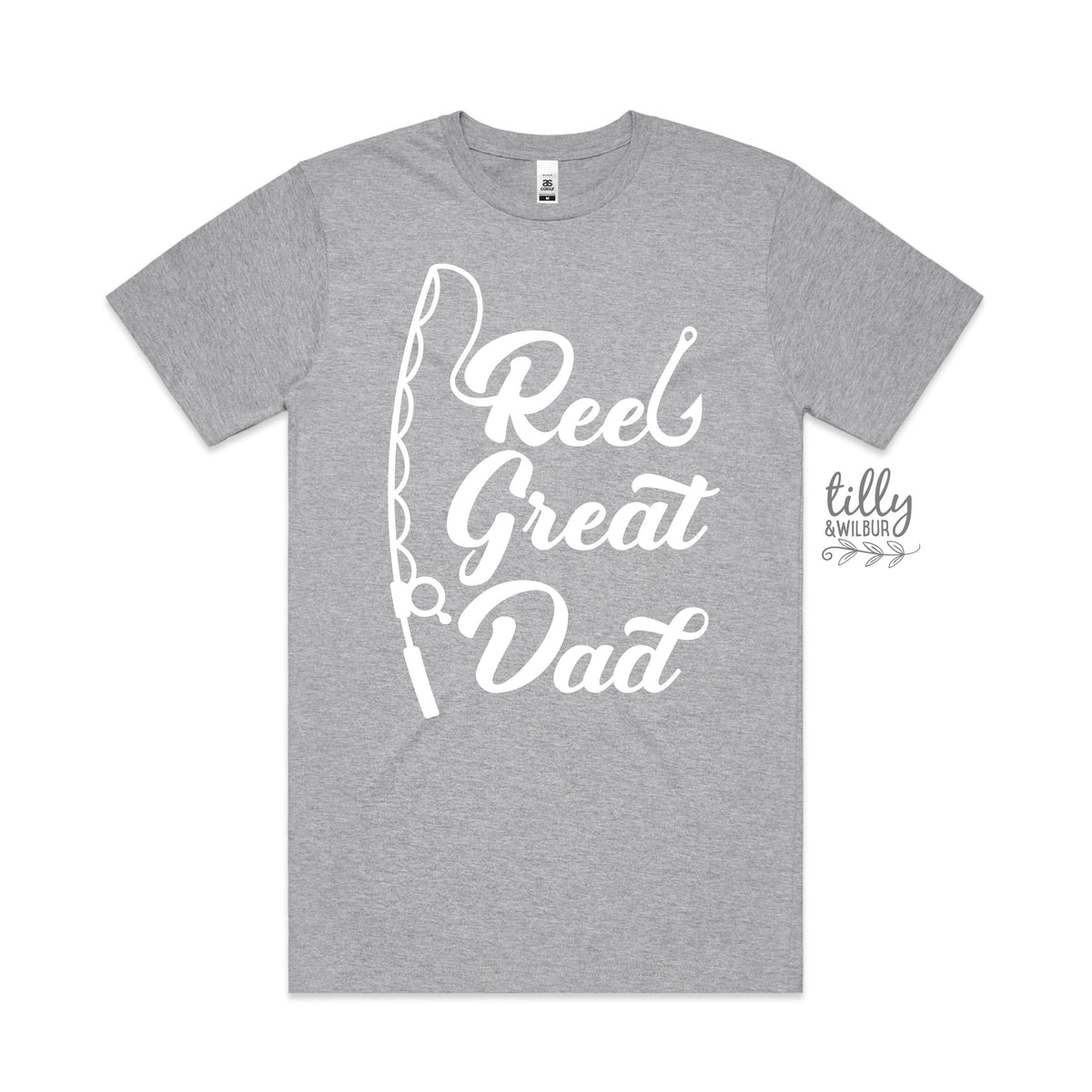 Reel Great Dad T-Shirt, Fishing T-Shirt, Fisherman T-Shirt, Father's Day Gift, Dad Gift, Dad Birthday, Christmas Gift, Funny Dad T-Shirt