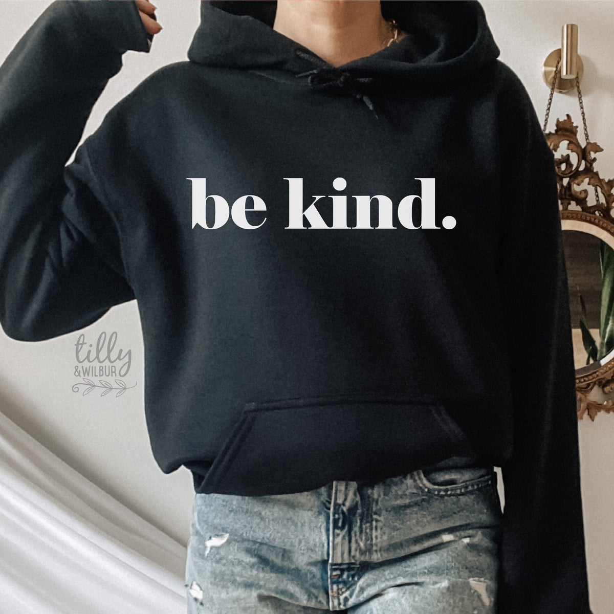Be Kind Women's Hoodie, Be Kind Sweatshirt, Be Kind Jumper, Kindness Matters, Inspirational Clothing, Inspirational Wear, Kindness Clothing