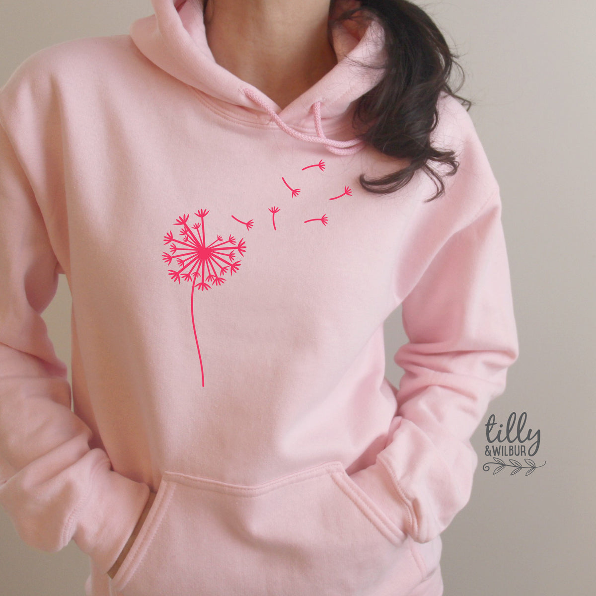 Dandelion Hoodie, Dandelion Seeds Sweater, Dandelion Graphic Jumper, Women's T-Shirt, Graphic Dandelion, Nature T-Shirt, Make A Wish T-Shirt