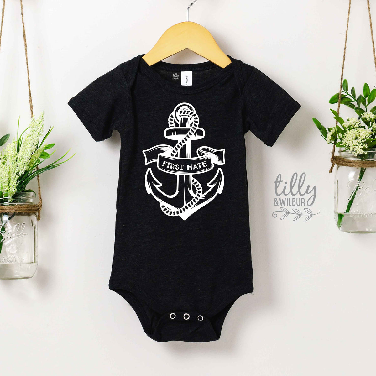 Captain and First Mate Father Son Matching Shirts, Matching Dad Baby, Nautical, Father Son, Daddy Daughter, Father's Day Gift, Birthday
