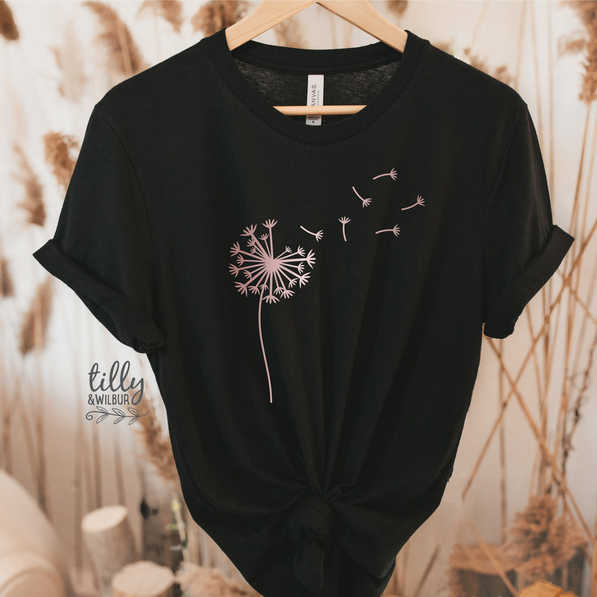 Dandelion T-Shirt, Dandelion Seeds T-Shirt, Dandelion Graphic Shirt, Women's T-Shirt, Graphic Dandelion, Nature T-Shirt, Make A Wish T-Shirt