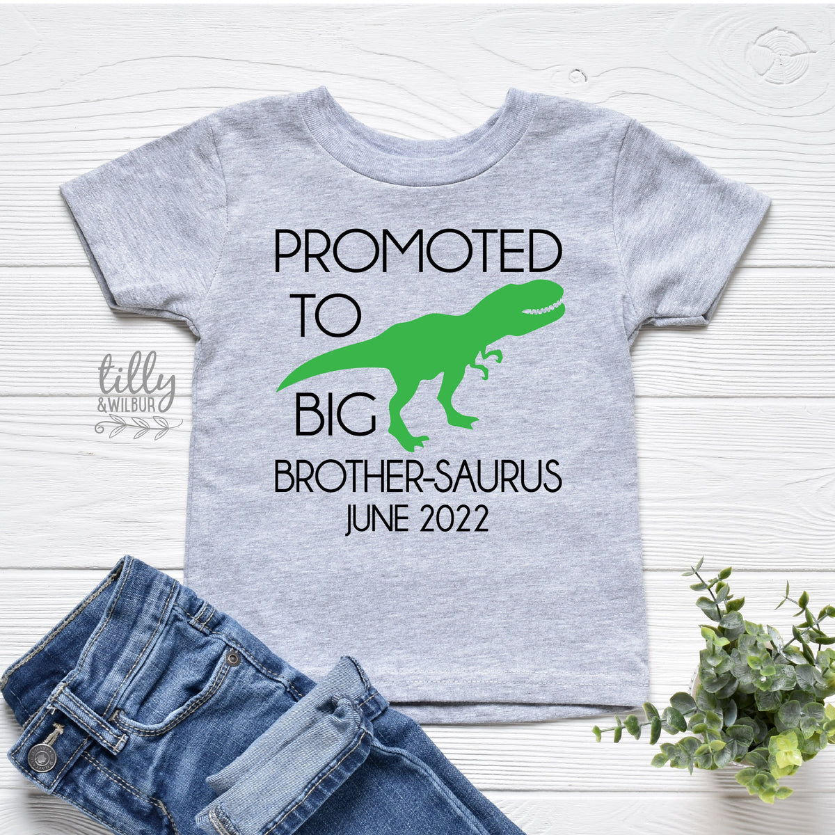 Big Brother T-Shirt, Promoted To Big Brother T-Shirt, Big Brothersaurus T-Shirt, Dinosaur T-Shirt, I'm Going To Be A Big Brother T-Shirt