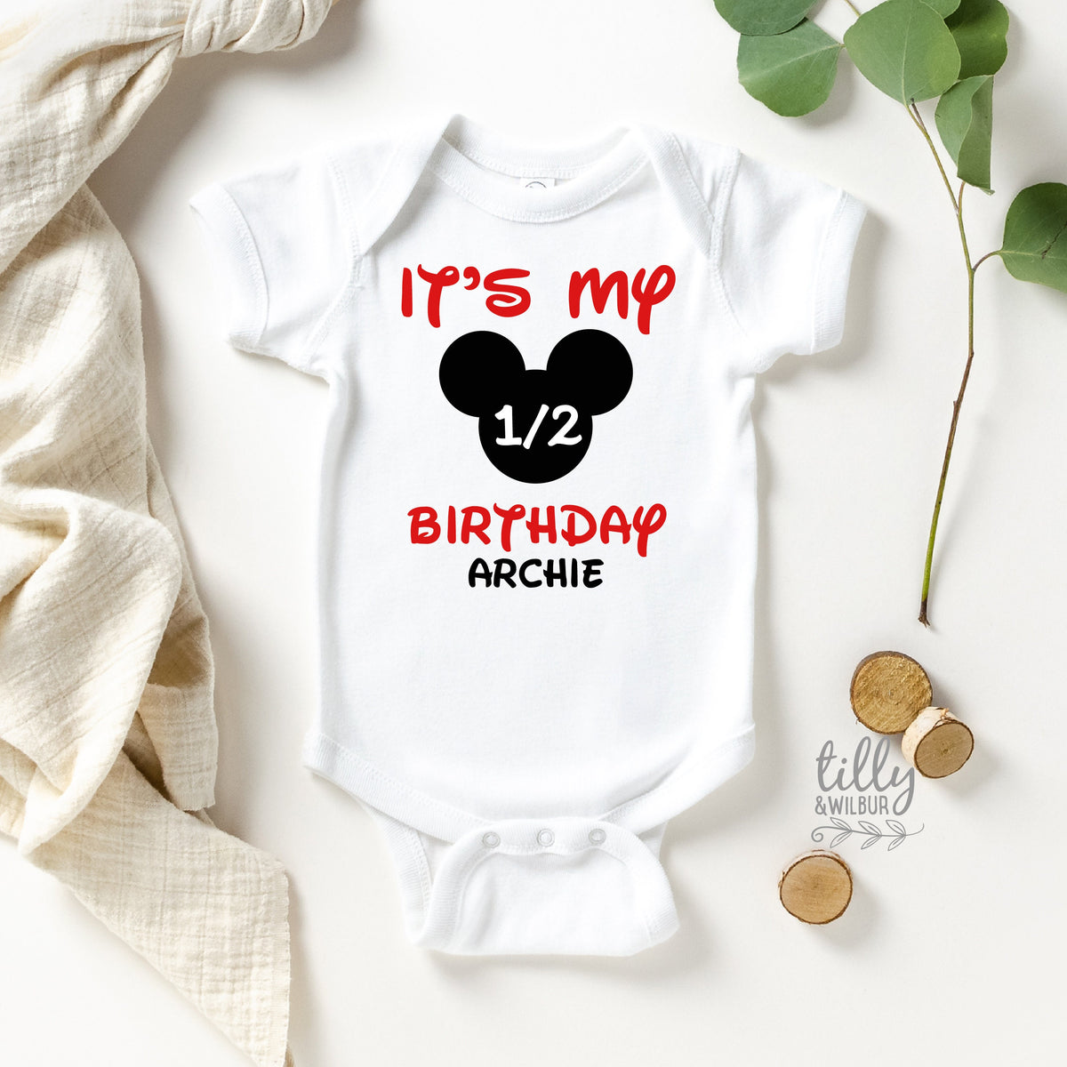 Half Birthday Bodysuit, It's My Half Birthday Bodysuit, 6 Month Birthday Baby Bodysuit, Birthday Baby Bodysuit, Half Birthday Baby Shirt