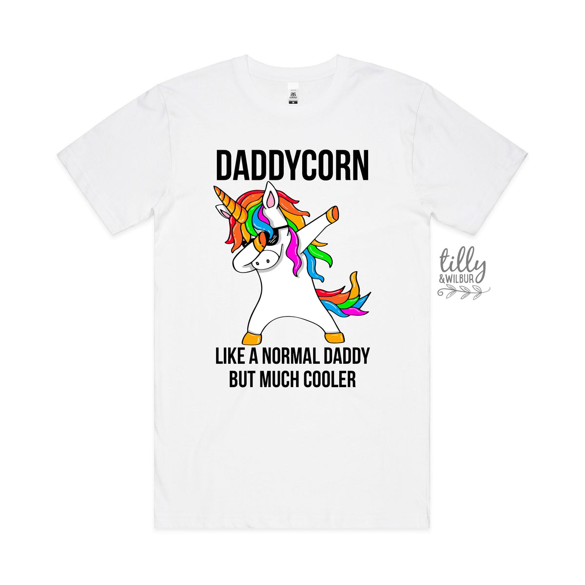 Daddycorn Like A Normal Daddy But Much Cooler, Daddycorn T-Shirt, Funny Dad Shirt, Daddy Gift, Father's Day Gift, Christmas Gift For Dad