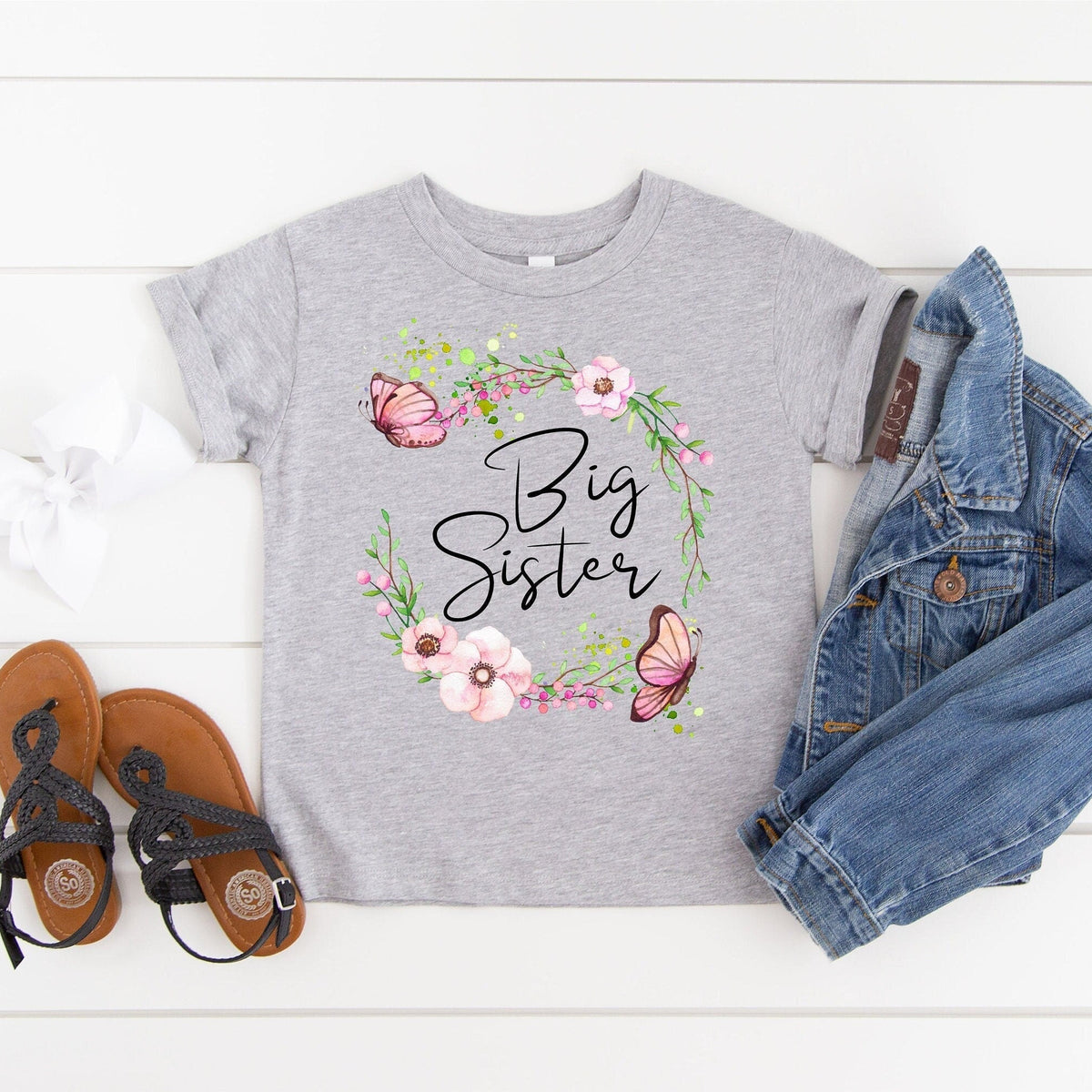 Big Sister T-Shirt, Big Sister Announcement Tee, Big Sister Gift, Pregnancy Announcement, I'm Going To Be A Big Sister Announcement Shirt