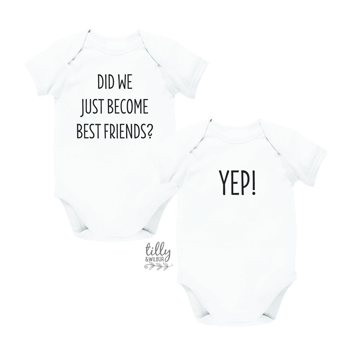 Did We just Become Best Friends? Yep! New Baby Brother Set, Big Brother Little Brother Set, Sibling Set, I'm Going To Be A Big Brother, Twin