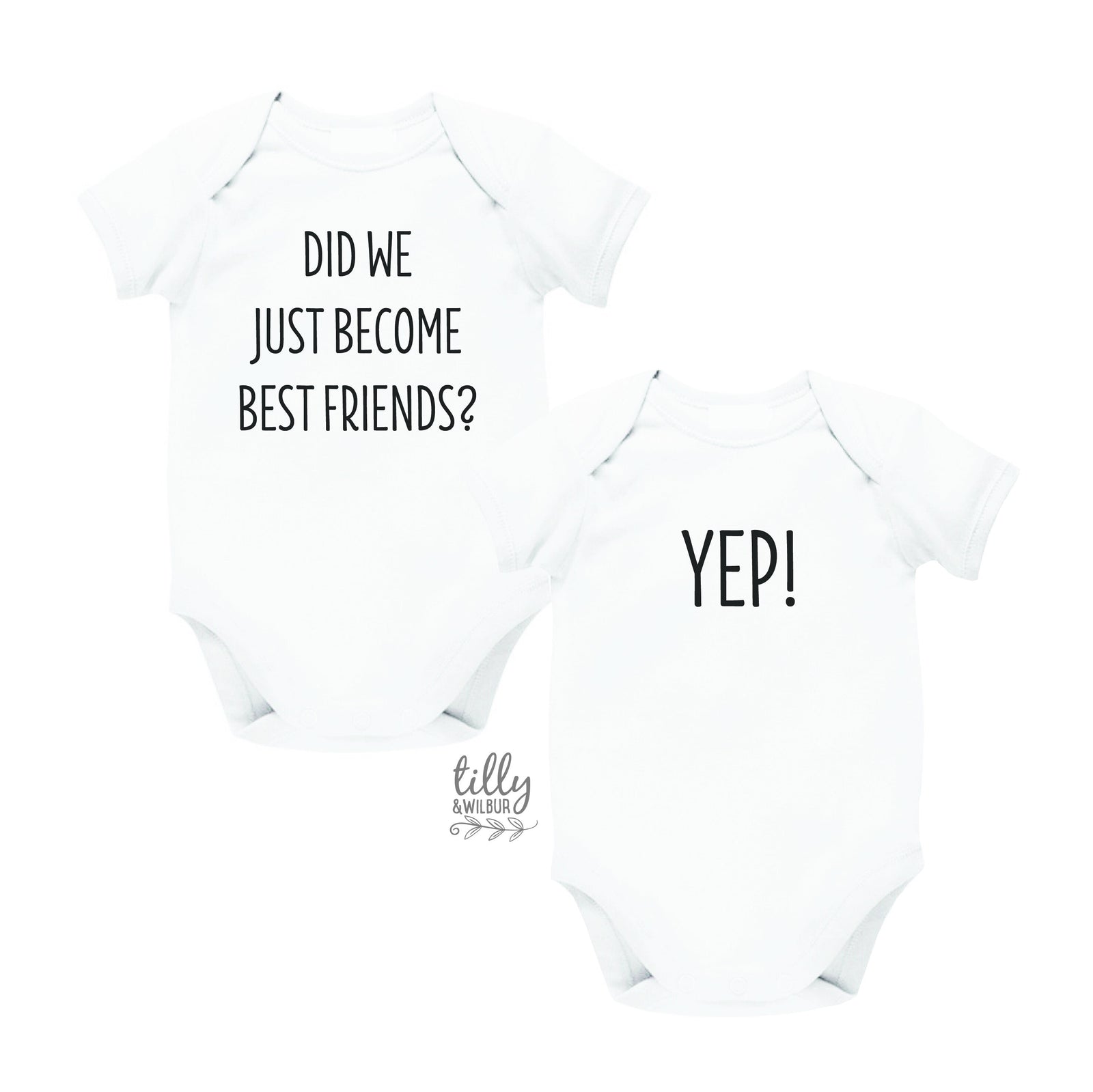 Did We just Become Best Friends? Yep! New Baby Brother Set, Big Brother Little Brother Set, Sibling Set, I'm Going To Be A Big Brother, Twin