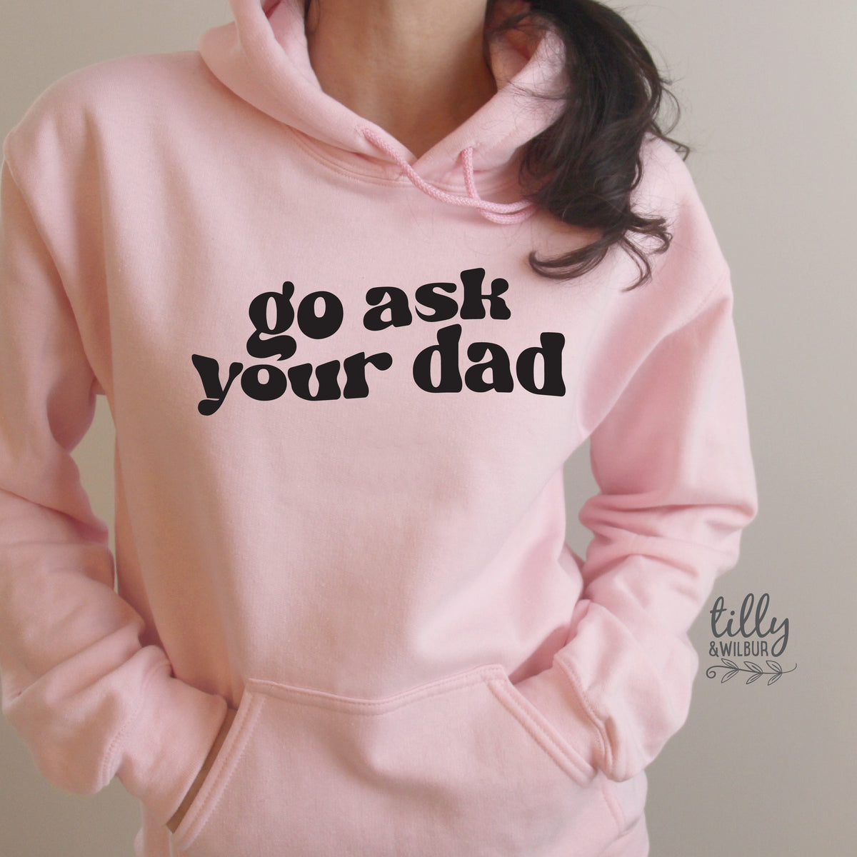 Go Ask Your Dad Hoodie, Motherhood Is A Walk In The Park Women's Jumper, Funny Mum Sweatshirt, Mother's Day Gift, Mamasaurus, Gift For Her