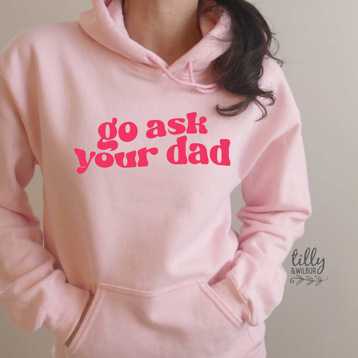 Go Ask Your Dad Hoodie, Motherhood Is A Walk In The Park Women's Jumper, Funny Mum Sweatshirt, Mother's Day Gift, Mamasaurus, Gift For Her