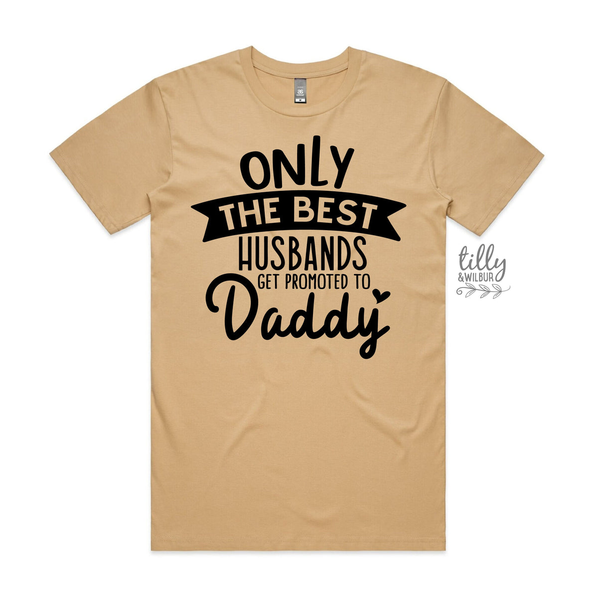 Only The Best Husbands Get Promoted To Daddy T-Shirt, New Dad T-Shirt, Father's Day Gift, Pregnancy Announcement T-Shirt, Daddy To Be Gift