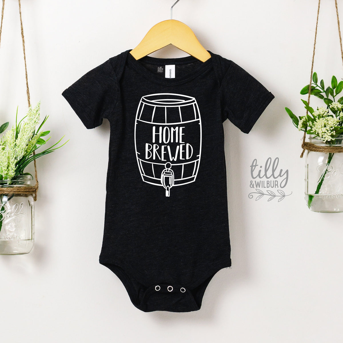 Home Brewed Bodysuit, Home Brewed Onesie, Locally Brewed Onesie, Home Brew Onesie, Funny Beer Pun Onesie, Drinking Pun Onesie, Newborn Gift