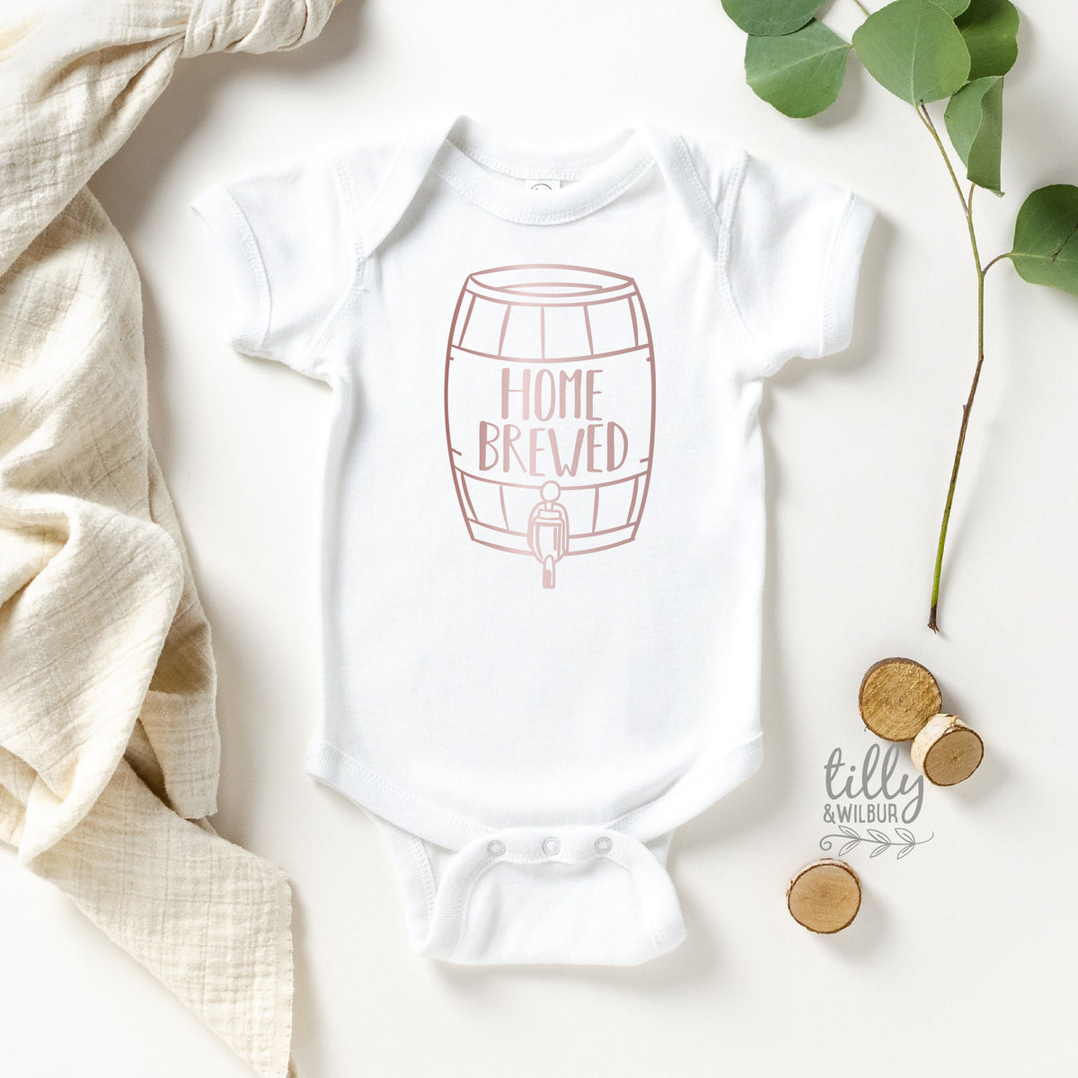 Home Brewed Bodysuit, Home Brewed Onesie, Locally Brewed Onesie, Home Brew Onesie, Funny Beer Pun Onesie, Drinking Pun Onesie, Newborn Gift