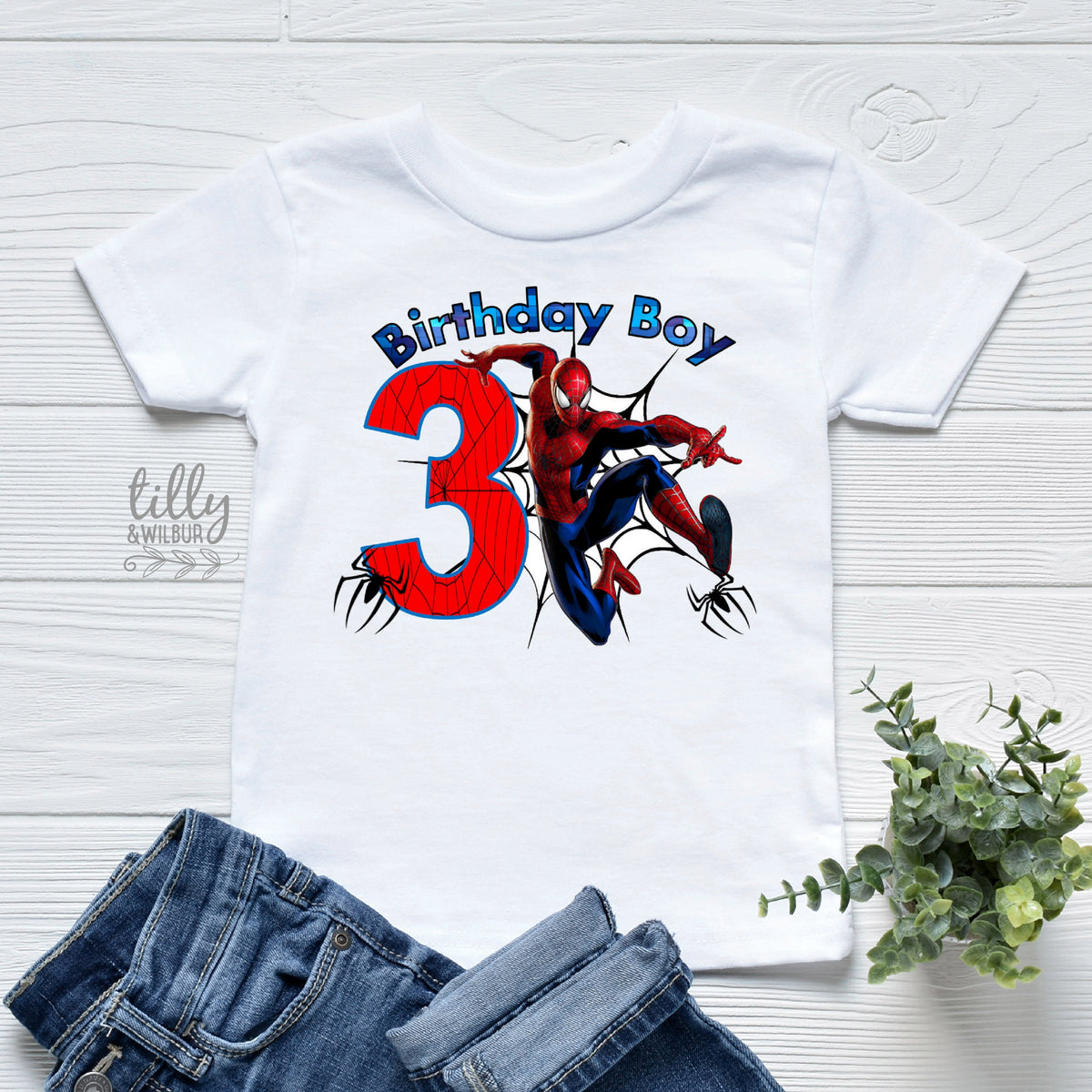 Spiderman 3rd Birthday T-Shirt, Three Year Old Birthday Boy, 3rd Birthday, Third Birthday, 3rd Birthday Gift, Marvel, Superhero Birthday
