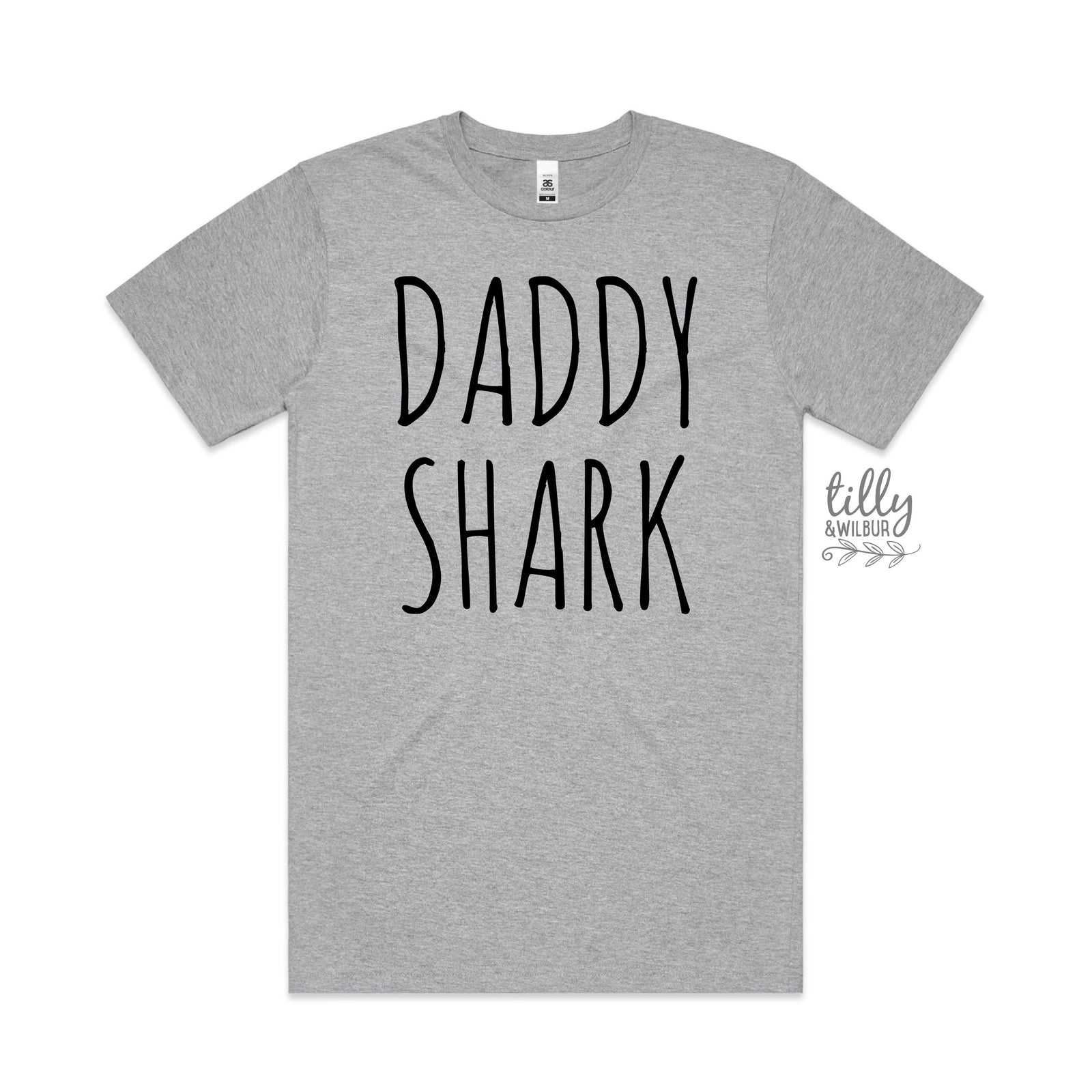 Daddy Shark T-Shirt, Matching Set Available, Matching Dad Baby, Daddy & Me, Daddy Daughter, Father's Day Gift, Christmas Gift, Baby Shark
