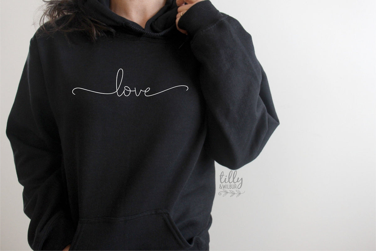 Love Hoodie, Valentine's Day Sweatshirt, Wife Gift, Girlfriend Gift, Valentine's Day T-Shirt, Valentine's Day Gift, Love Heart, Gift For Her