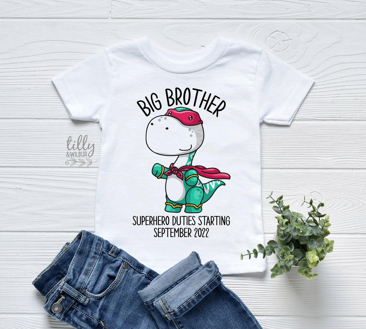 Big Brother T-Shirt, Promoted To Big Brother T-Shirt, Big Brother Shirt, I'm Going To Be A Big Brother, Pregnancy Announcement, Dinosaur Tee