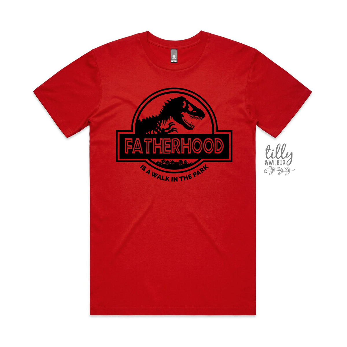 Father's Day T-Shirt, Fatherhood Is A Walk In The Park T-Shirt, Father's Day Gift, Dad Gift, Jurassic Park T-Shirt, Dinosaur T-Shirt, Dad