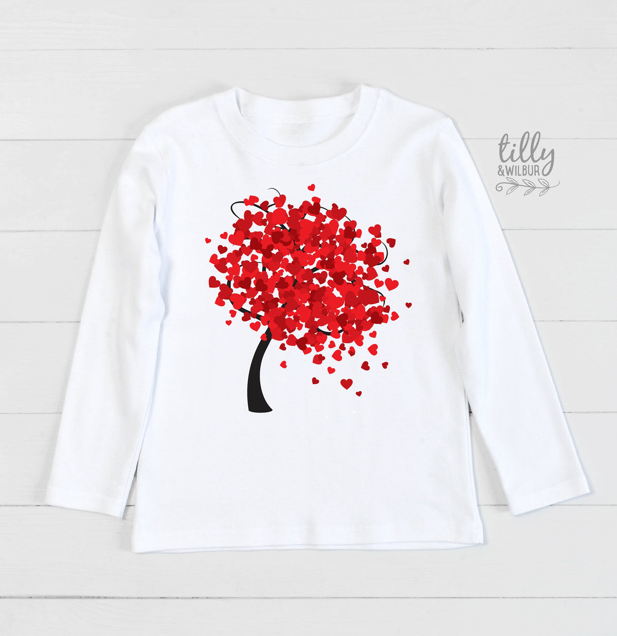 Love Heart Tree T-Shirt, Love Tree T-Shirt, Valentine's Day Tank, Daughter Gift, Valentine's Day T-Shirt, Valentine's Day Gift, Girl Gift