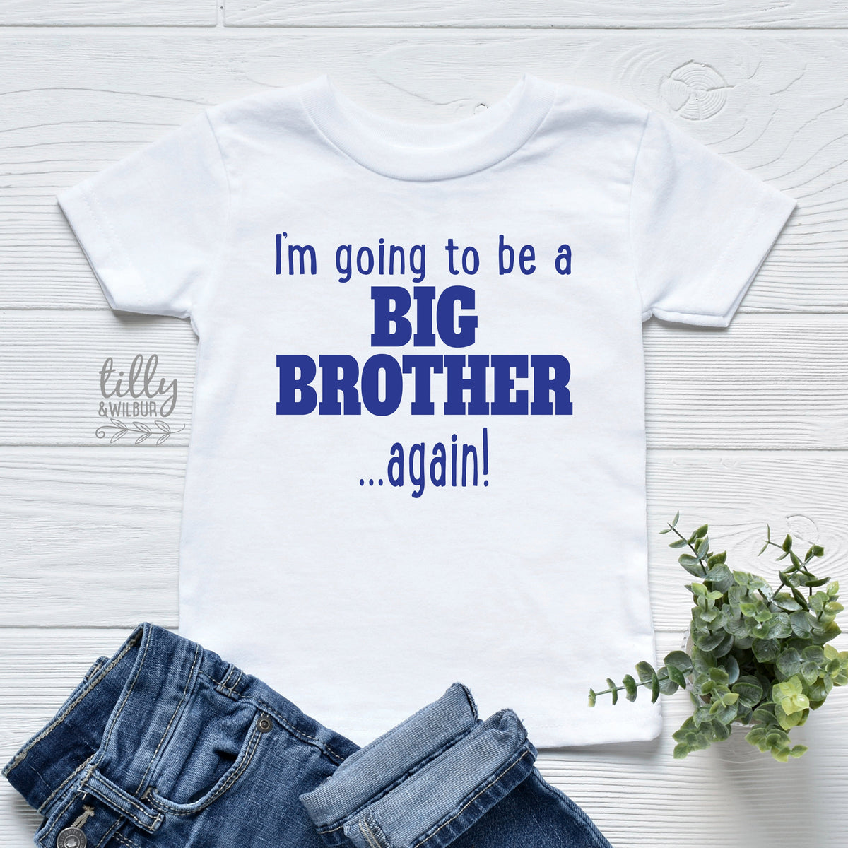 I'm Going To Be A Big Brother... Again! Big Brother Again T-Shirt, Big Brother T-Shirt, Pregnancy Announcement, Sibling Shirt, Brother Tee