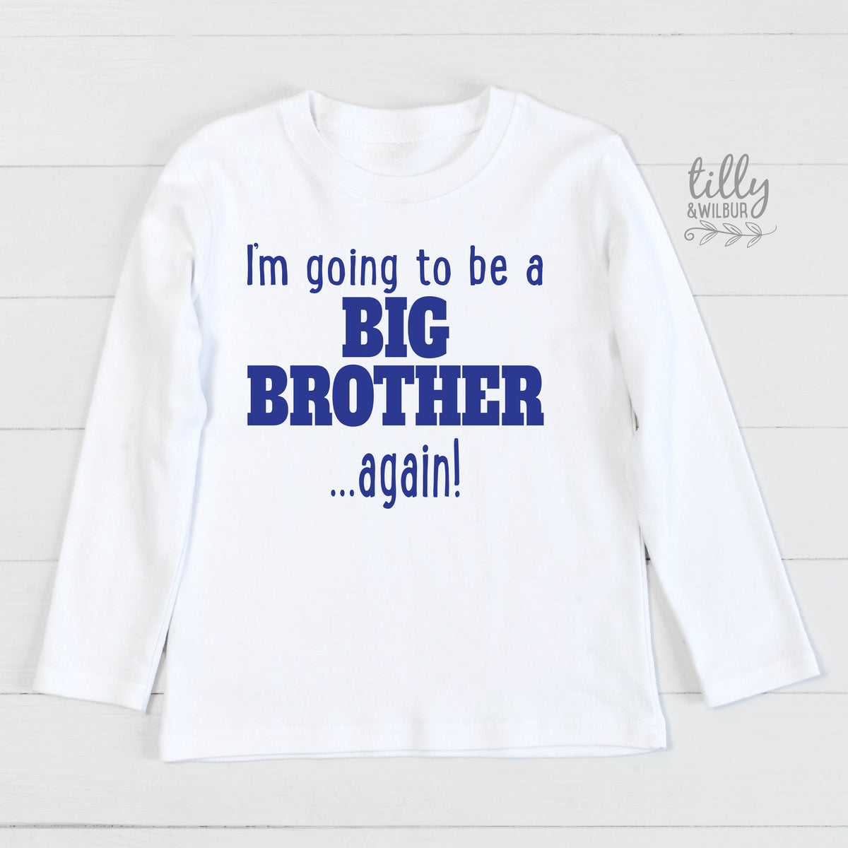 I'm Going To Be A Big Brother... Again! Big Brother Again T-Shirt, Big Brother T-Shirt, Pregnancy Announcement, Sibling Shirt, Brother Tee