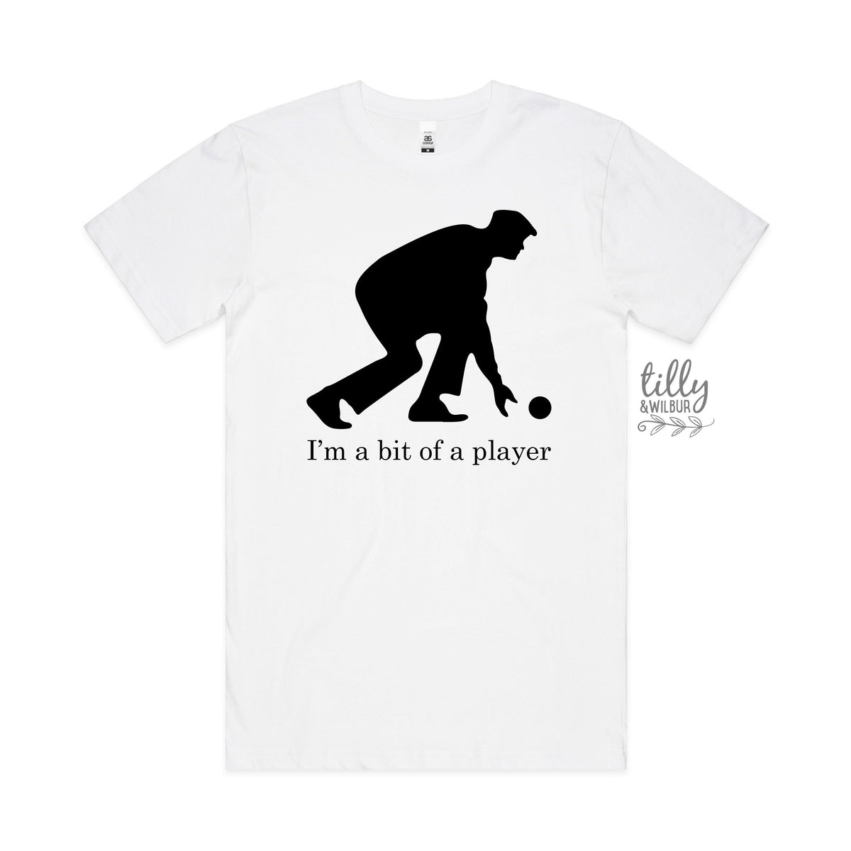 Lawn Bowls T-Shirt, I'm A Big Of A Player T-Shirt, Men's Lawn Bowls T-Shirt, Funny Lawn Bowls T-Shirt, Mens Gift, Mens Birthday, Lawn Bowler