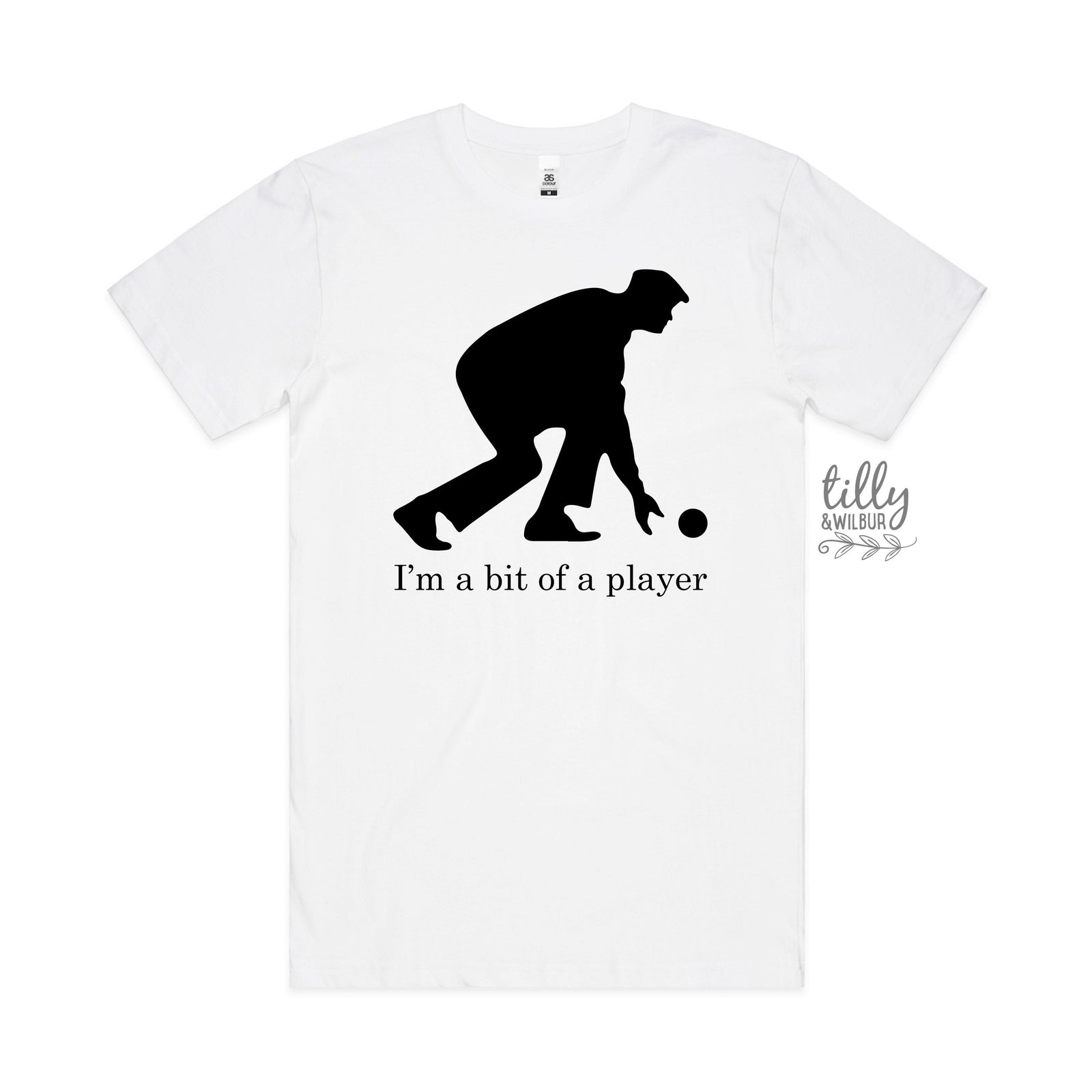 Lawn Bowls T-Shirt, I'm A Big Of A Player T-Shirt, Men's Lawn Bowls T-Shirt, Funny Lawn Bowls T-Shirt, Mens Gift, Mens Birthday, Lawn Bowler