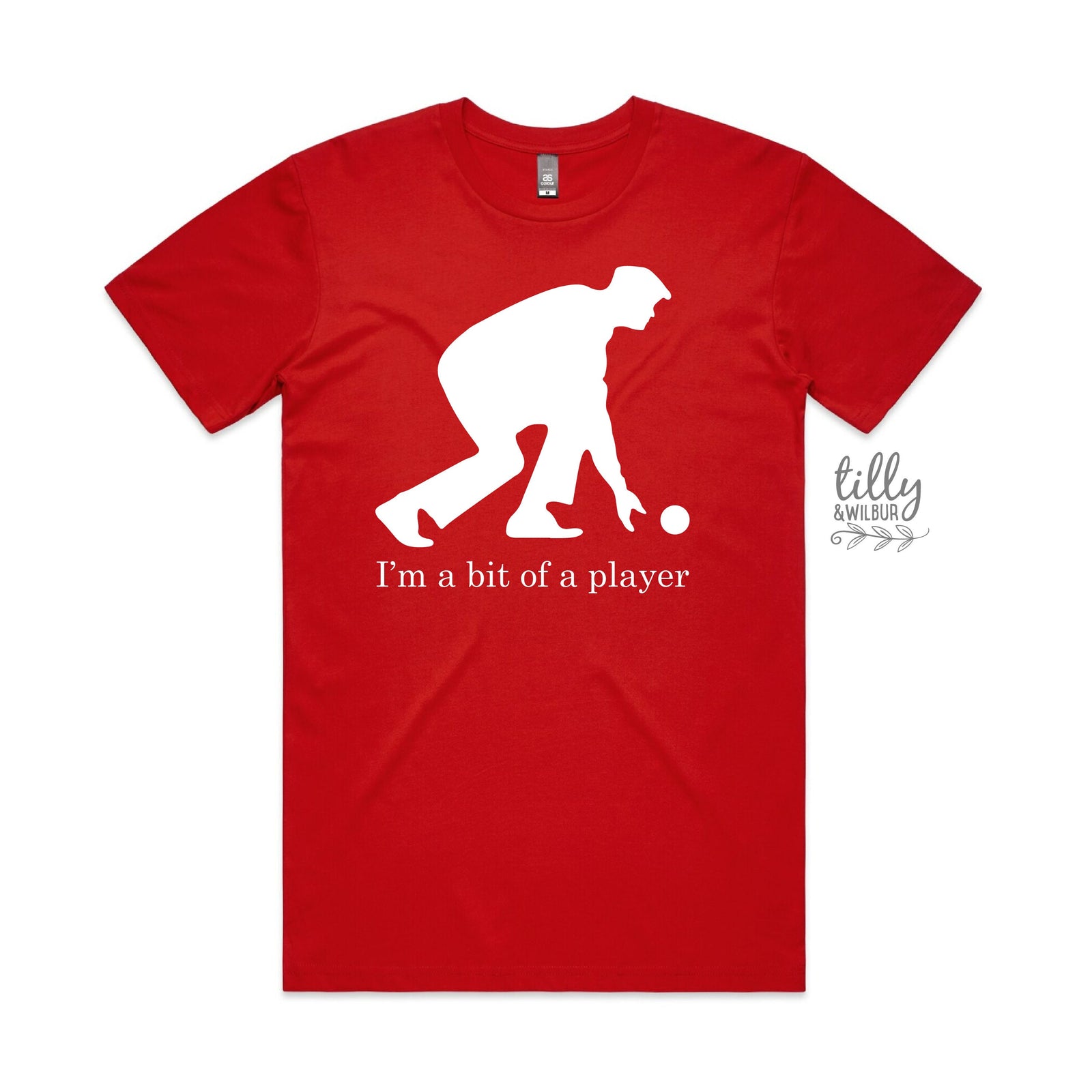 Lawn Bowls T-Shirt, I'm A Big Of A Player T-Shirt, Men's Lawn Bowls T-Shirt, Funny Lawn Bowls T-Shirt, Mens Gift, Mens Birthday, Lawn Bowler