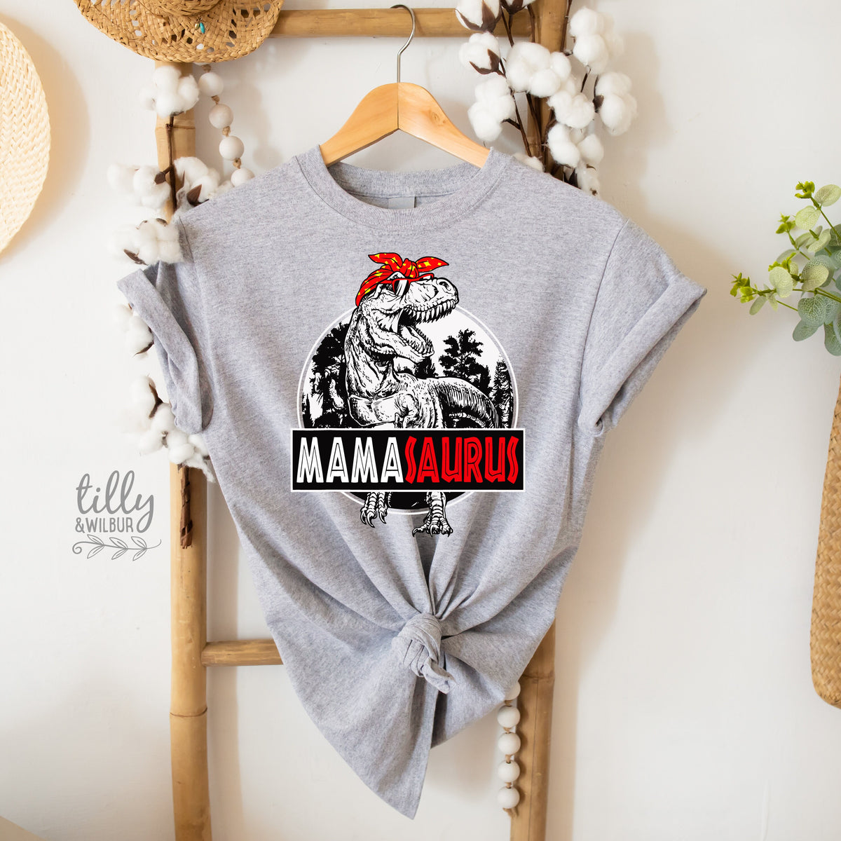 Mamasaurus T-Shirt, Motherhood Is A Walk In The Park Women's T-Shirt, Funny Mum Tee, Dinosaur Mum Shirt, Mothers Day, Jurassic Park Mum Gift